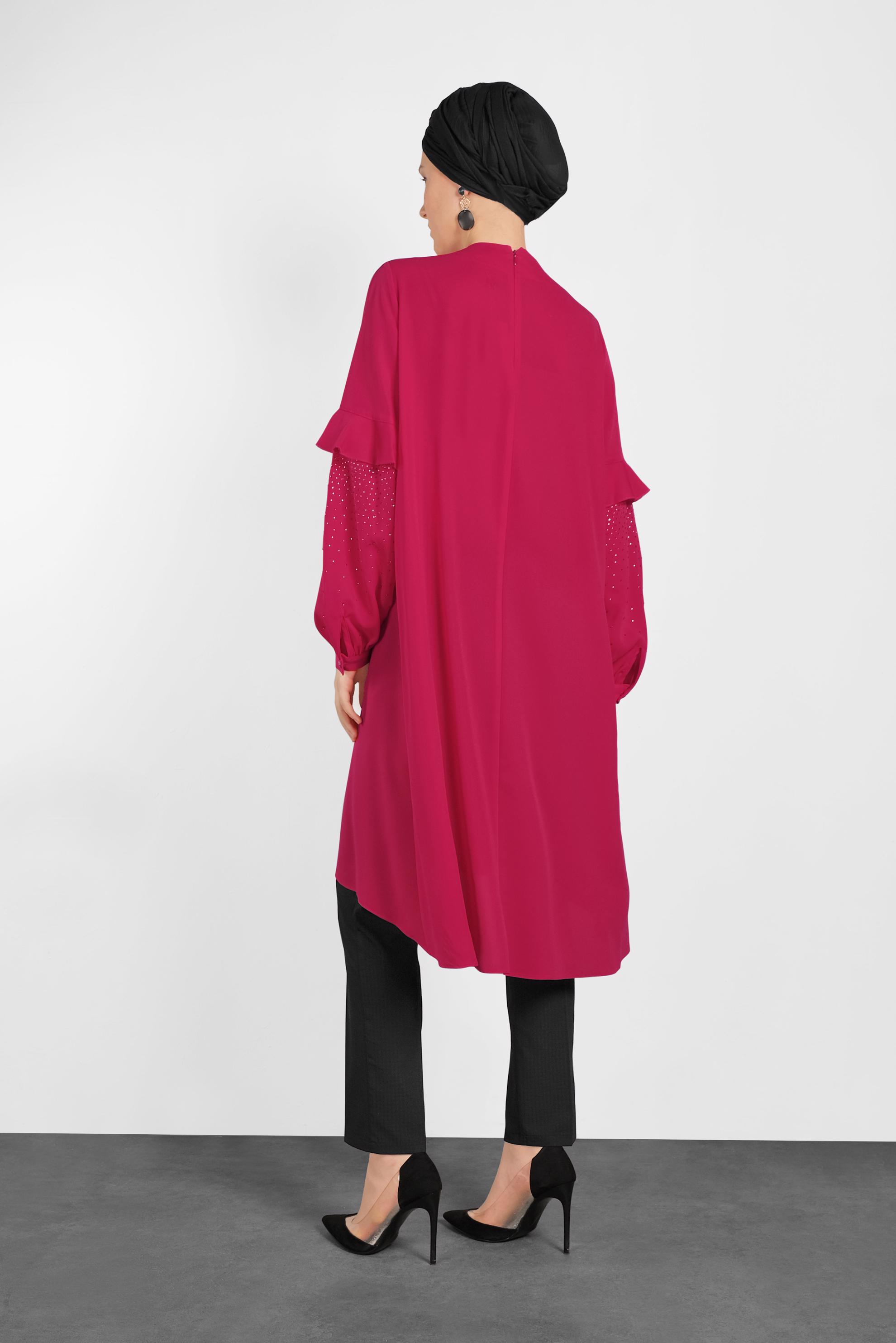 Tesettür giyim SİYAH DÜZ KESİM KLASİK PANTOLON 7558