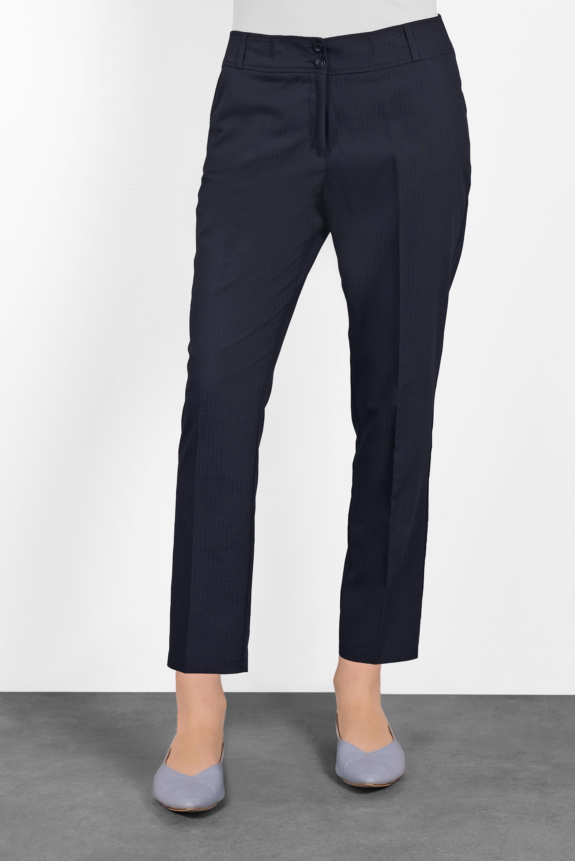 Tesettür giyim LACİVERT DÜZ KESİM KLASİK PANTOLON 7558