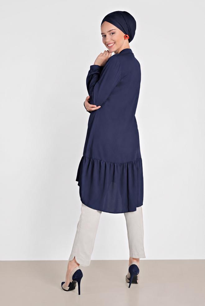 Vêtements hijab BEIGE PANTALON À JAMBE SKINNY 7575 - ALVİNA