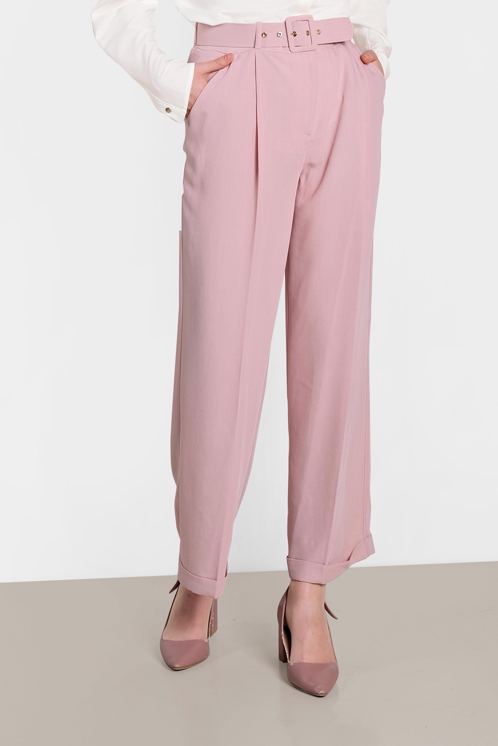 Tesettür giyim PUDRA GENİŞ PAÇA PANTOLON 7581 