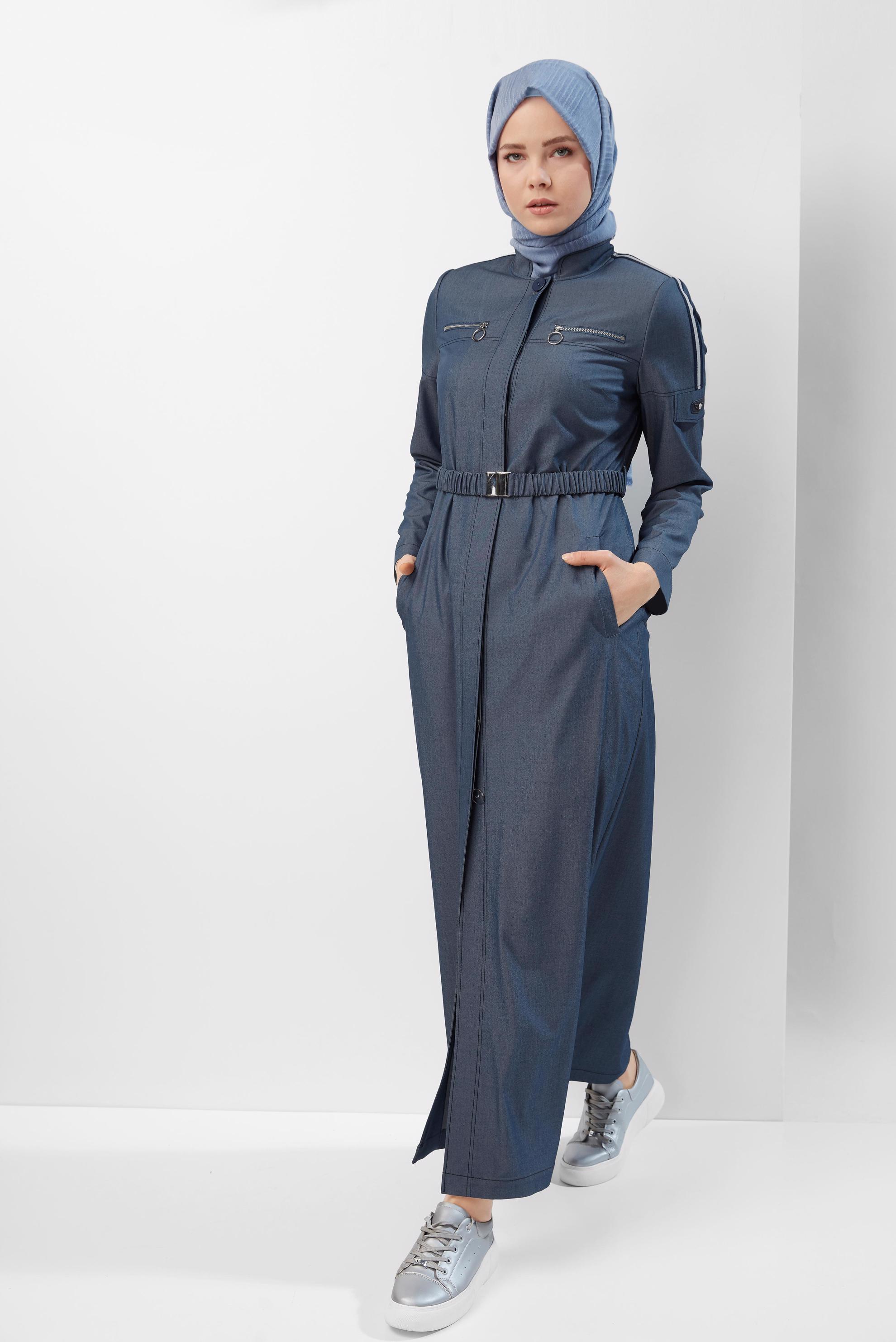 Hijab clothing NAVY BLUE 10157 ESNA 9524 PARDESÜ 38/46 TEK42