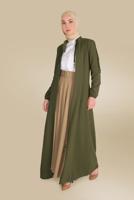 KOLLARI BONCUK VE ŞERİT DETAYLI PARDESÜ 10202 