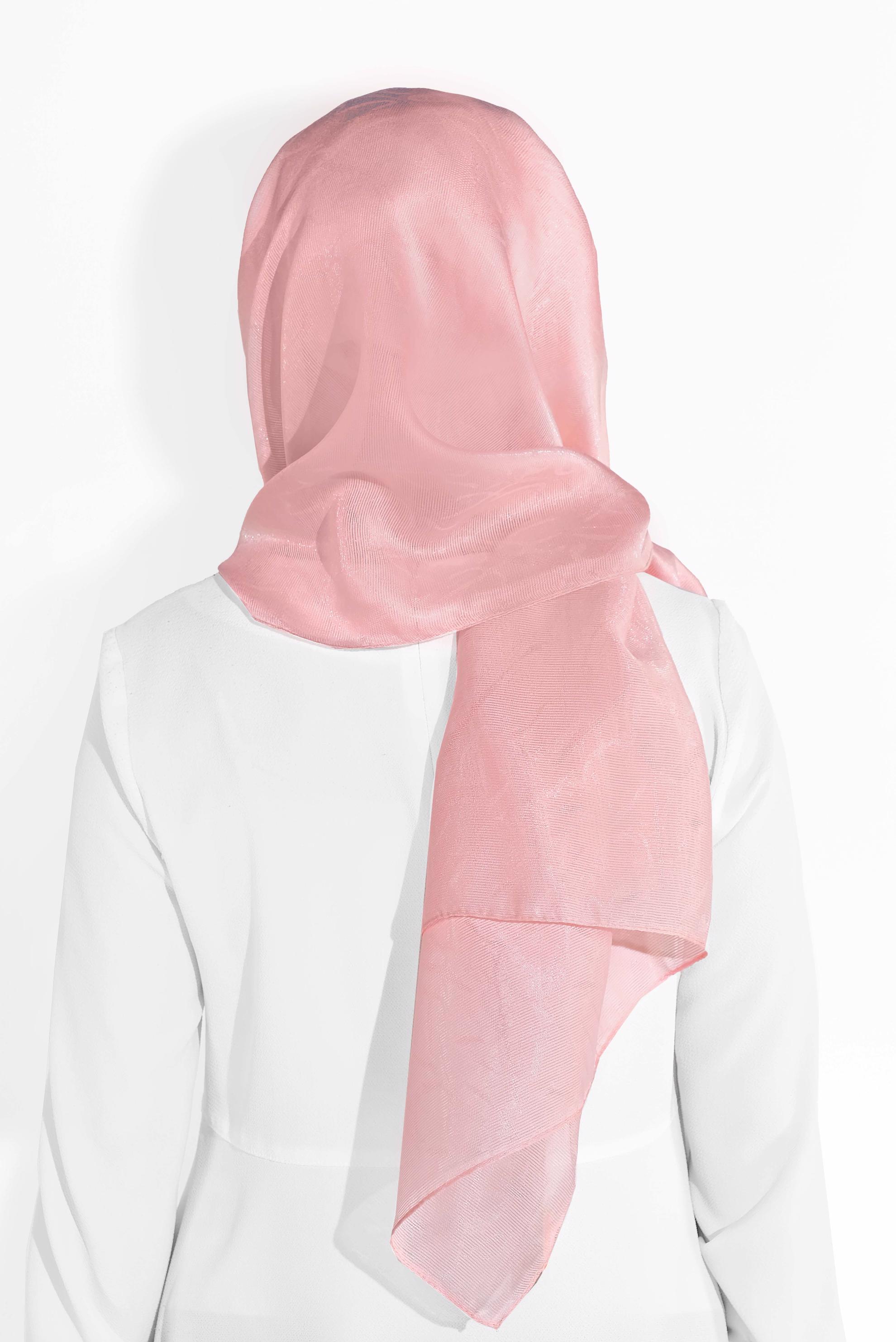 Tesettür giyim PUDRA 8012 ALVİNA JAKARLI DESENLİ ŞAL