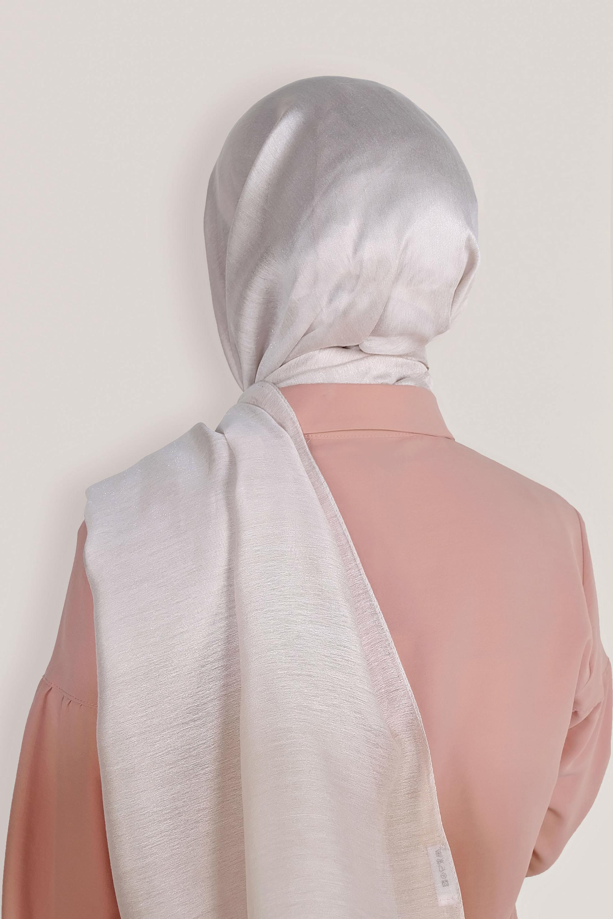 Tesettür giyim BEJ 8013 ALVİNA IŞILTILI ŞAL