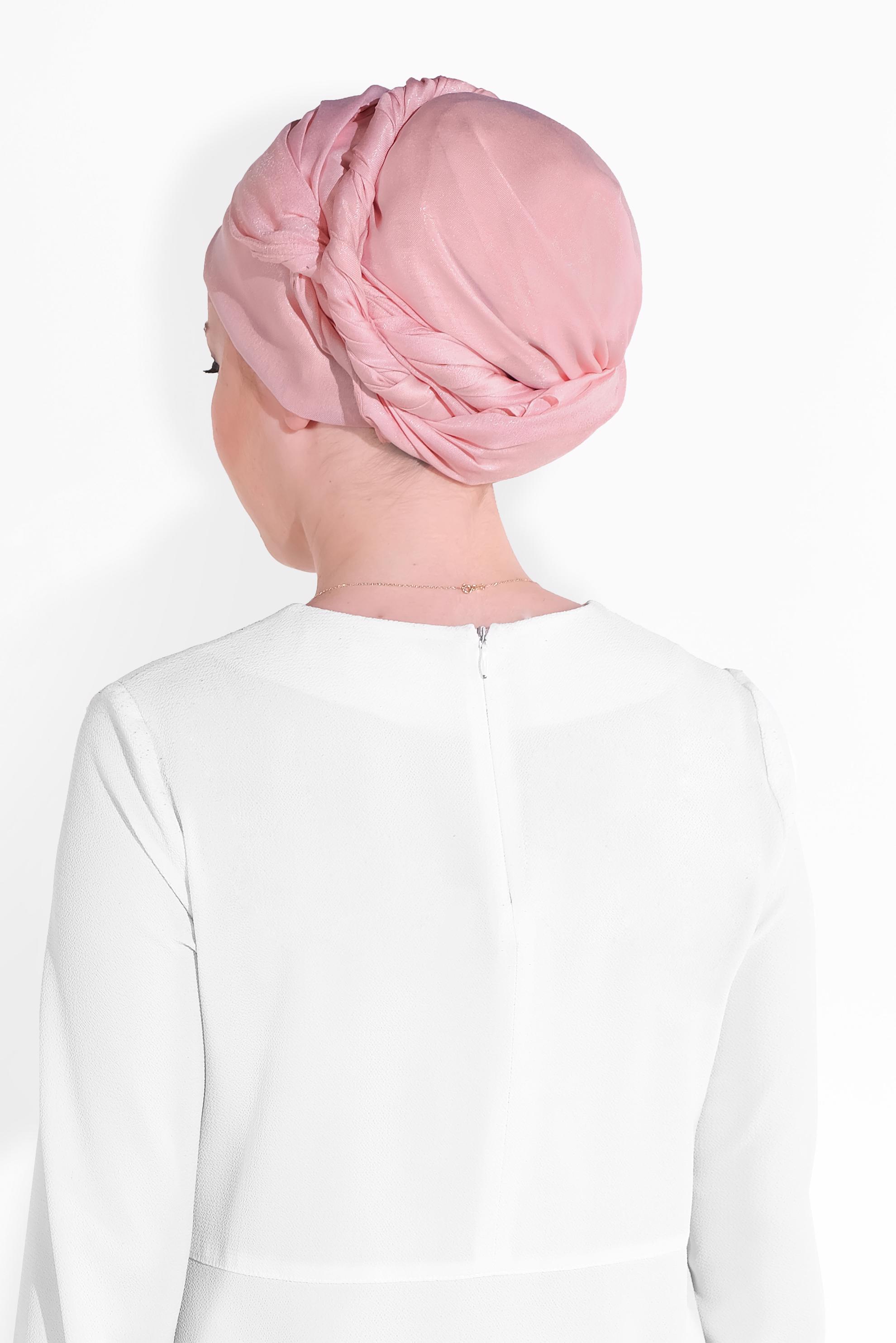 Tesettür giyim PUDRA 8013 ALVİNA IŞILTILI ŞAL