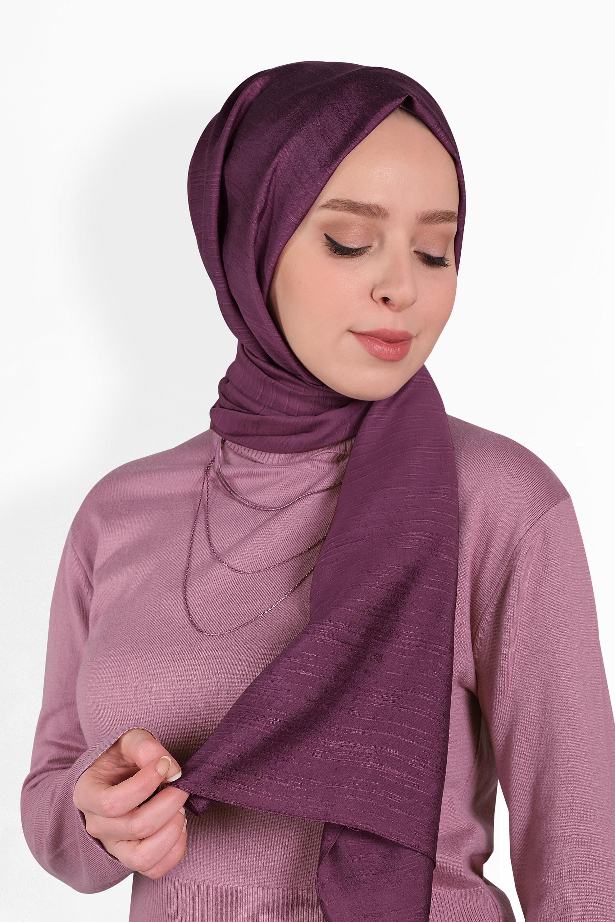 Hijab clothing DAMSON 8014 ALVİNA DOKUMA ŞAL