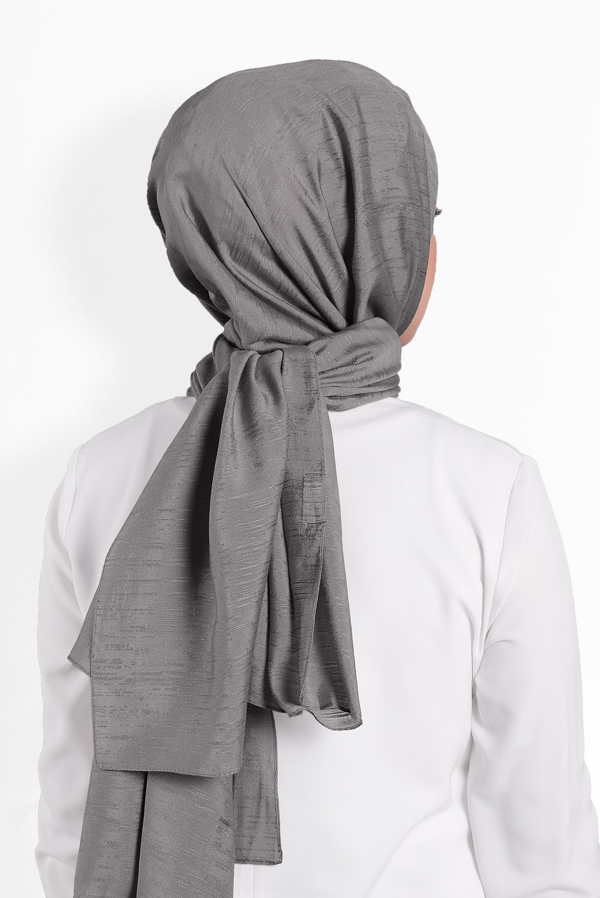 Hijab clothing MINK 8014 ALVİNA DOKUMA ŞAL