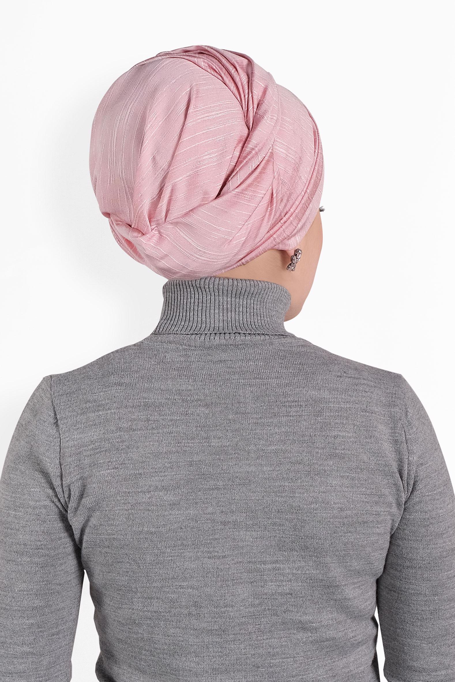 Hijab clothing POWDER 8014 ALVİNA DOKUMA ŞAL