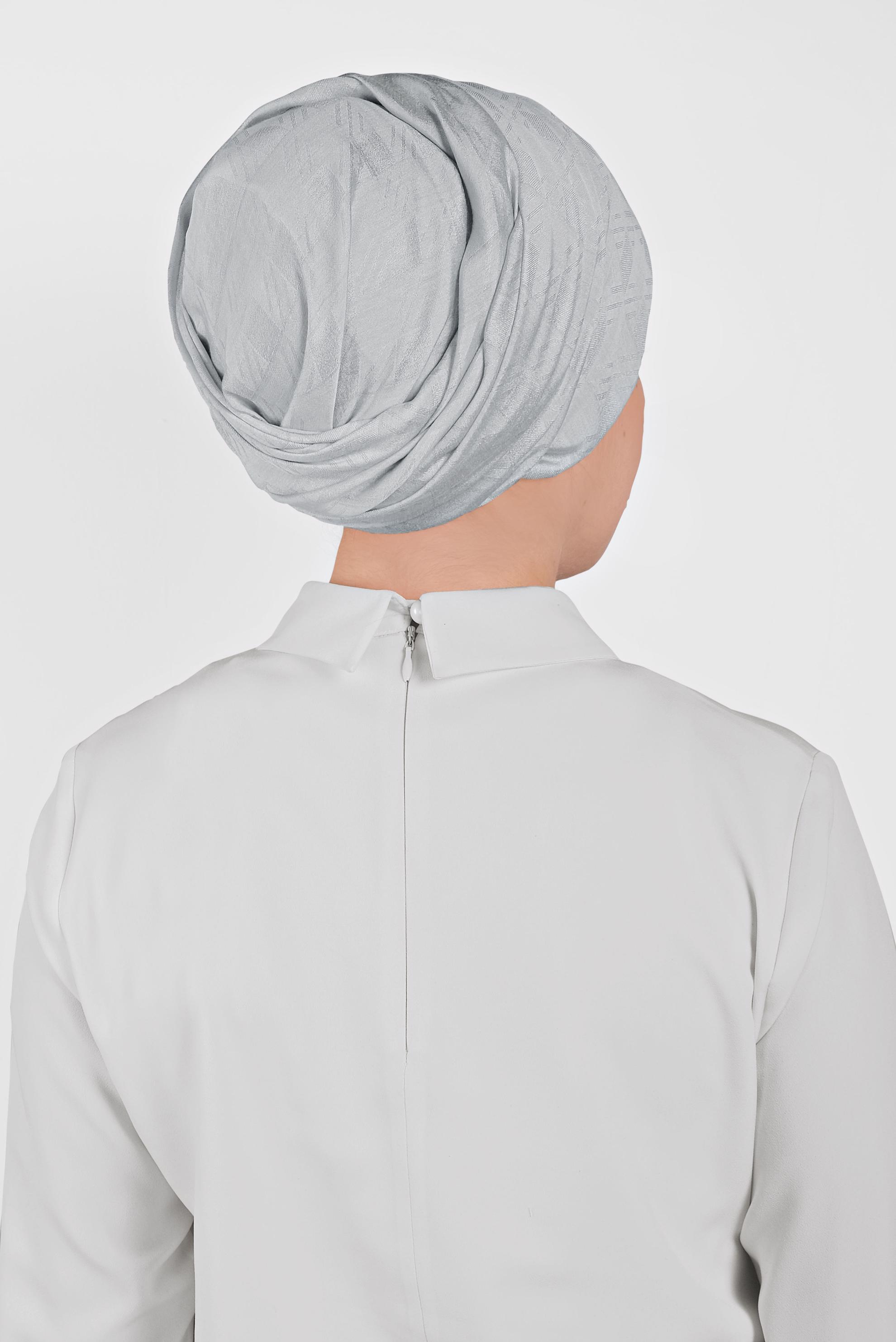 Tesettür giyim GÜMÜŞ 8015 ALVİNA KÜP DESEN ŞAL