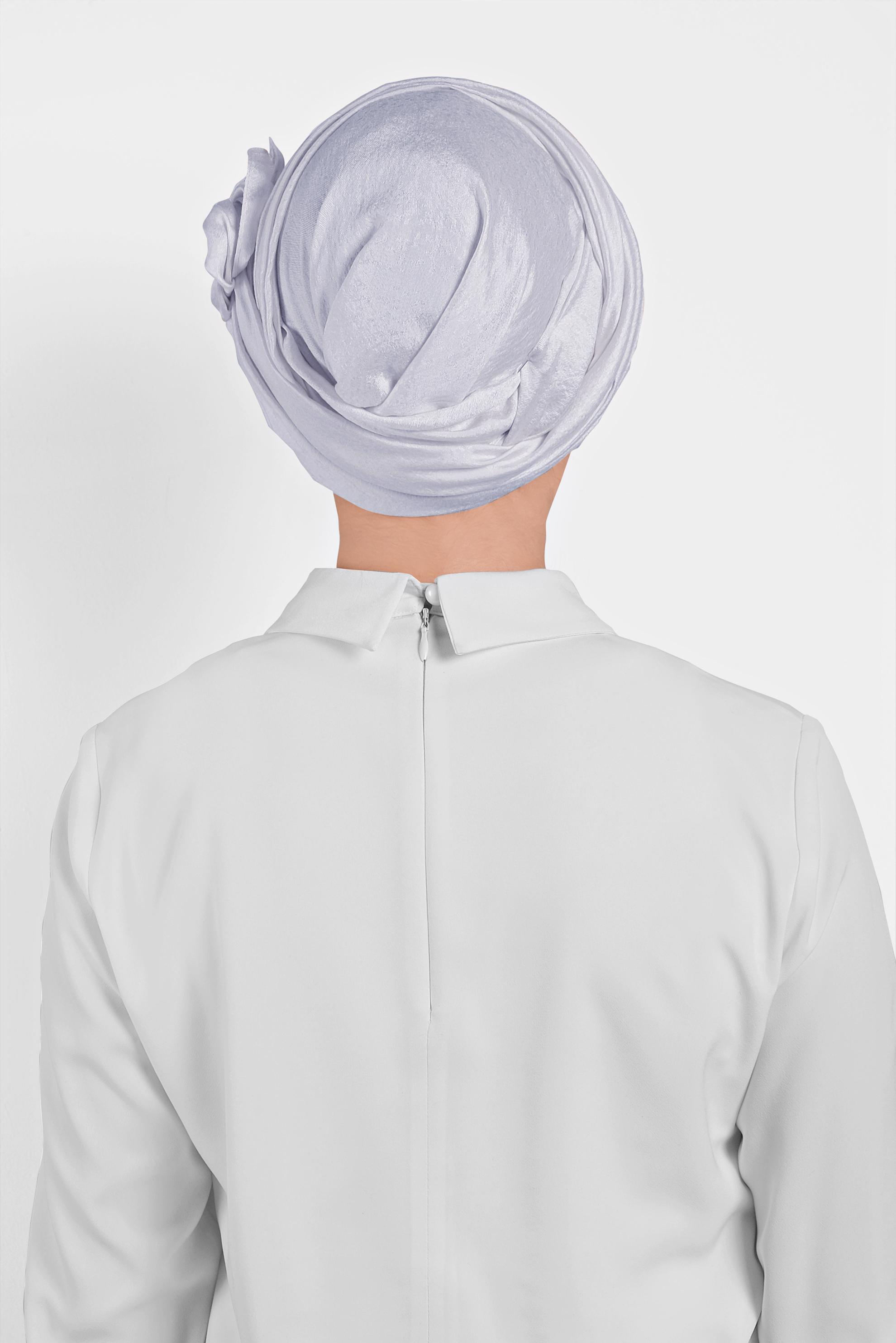 Tesettür giyim GÜMÜŞ 8016 ALVİNA KUMLU ŞAL