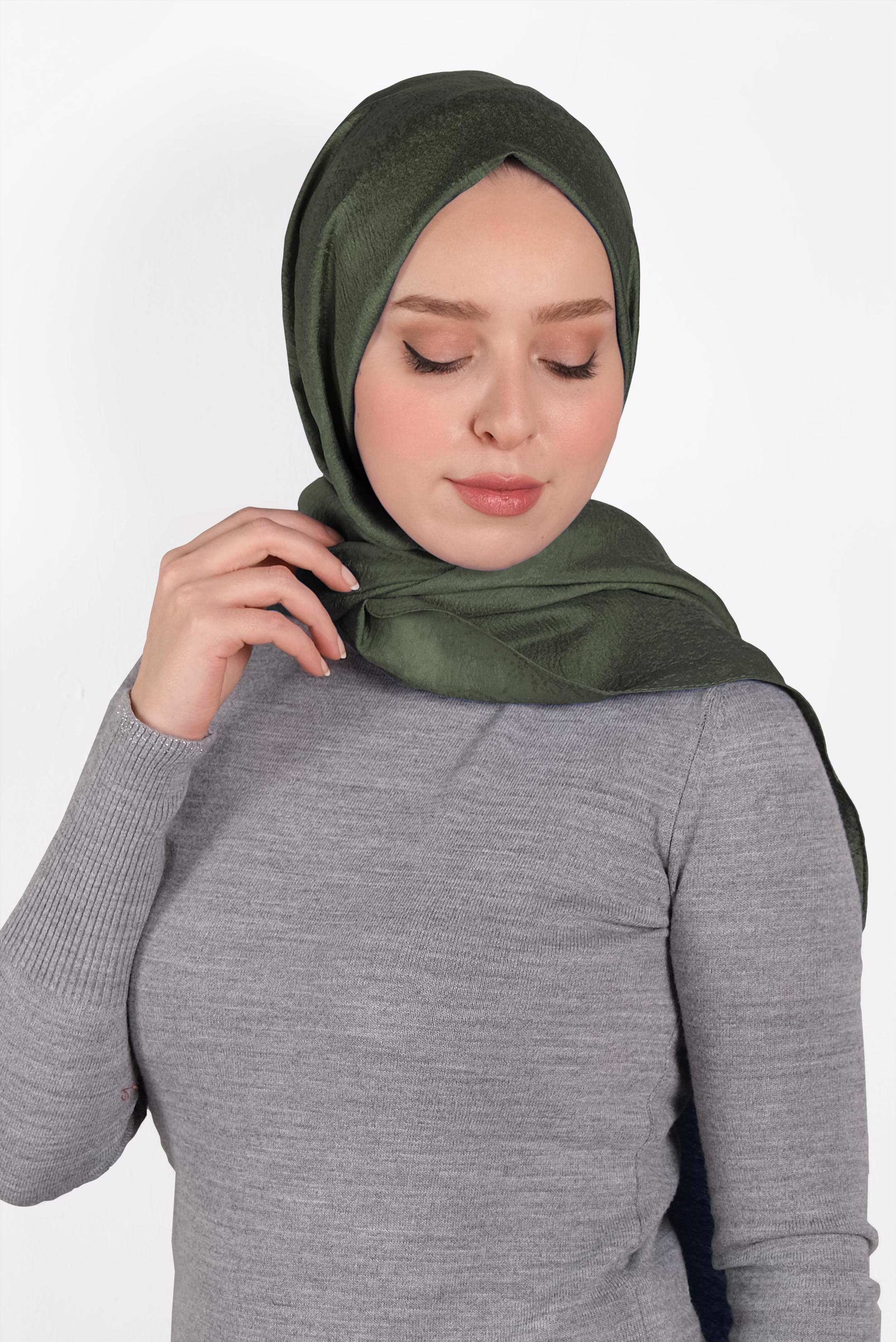 Hijab clothing KHAKI 8016 ALVİNA KUMLU ŞAL