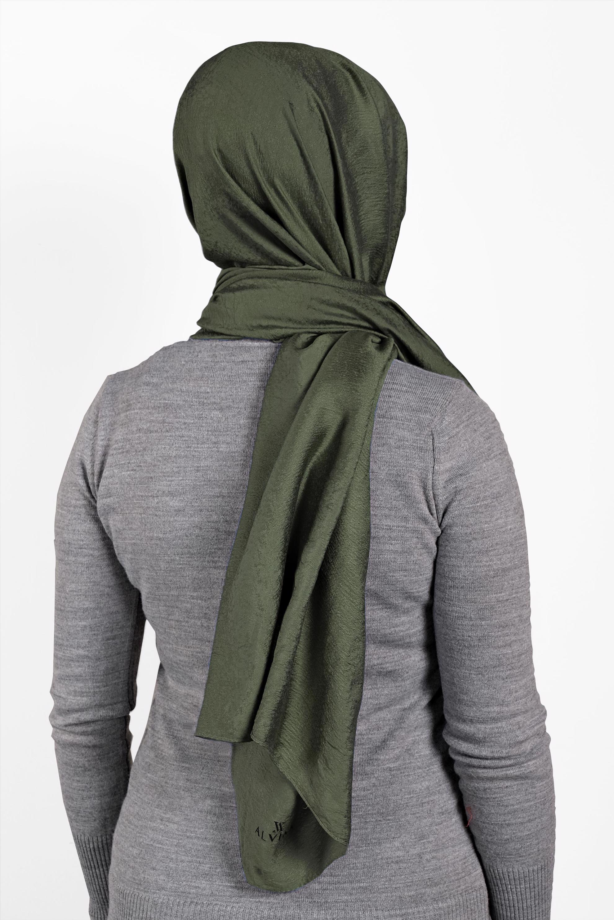 Hijab clothing KHAKI 8016 ALVİNA KUMLU ŞAL
