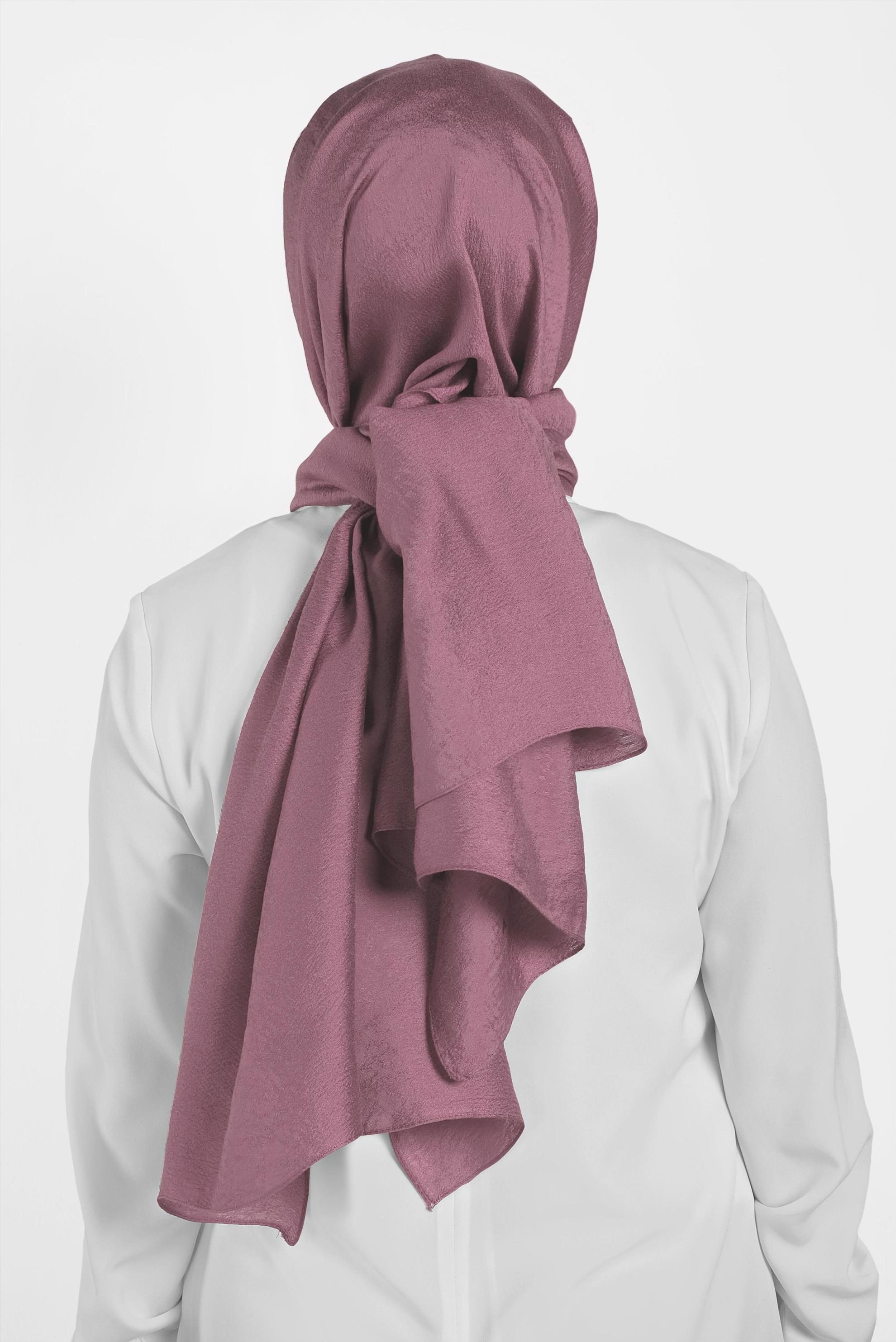 Tesettür giyim PEMBE 8016 ALVİNA KUMLU ŞAL