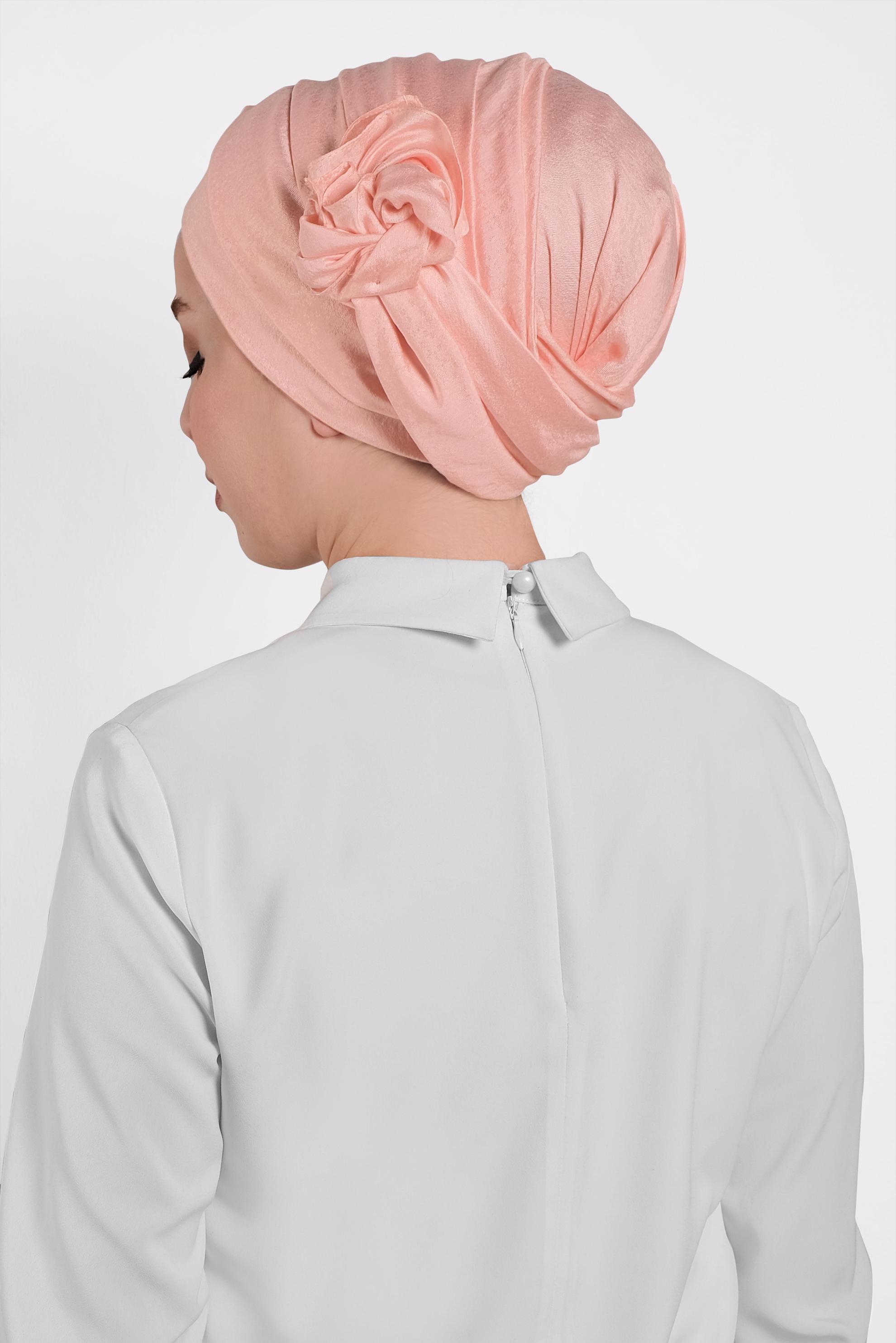 Tesettür giyim PEMBE 8016 ALVİNA KUMLU ŞAL