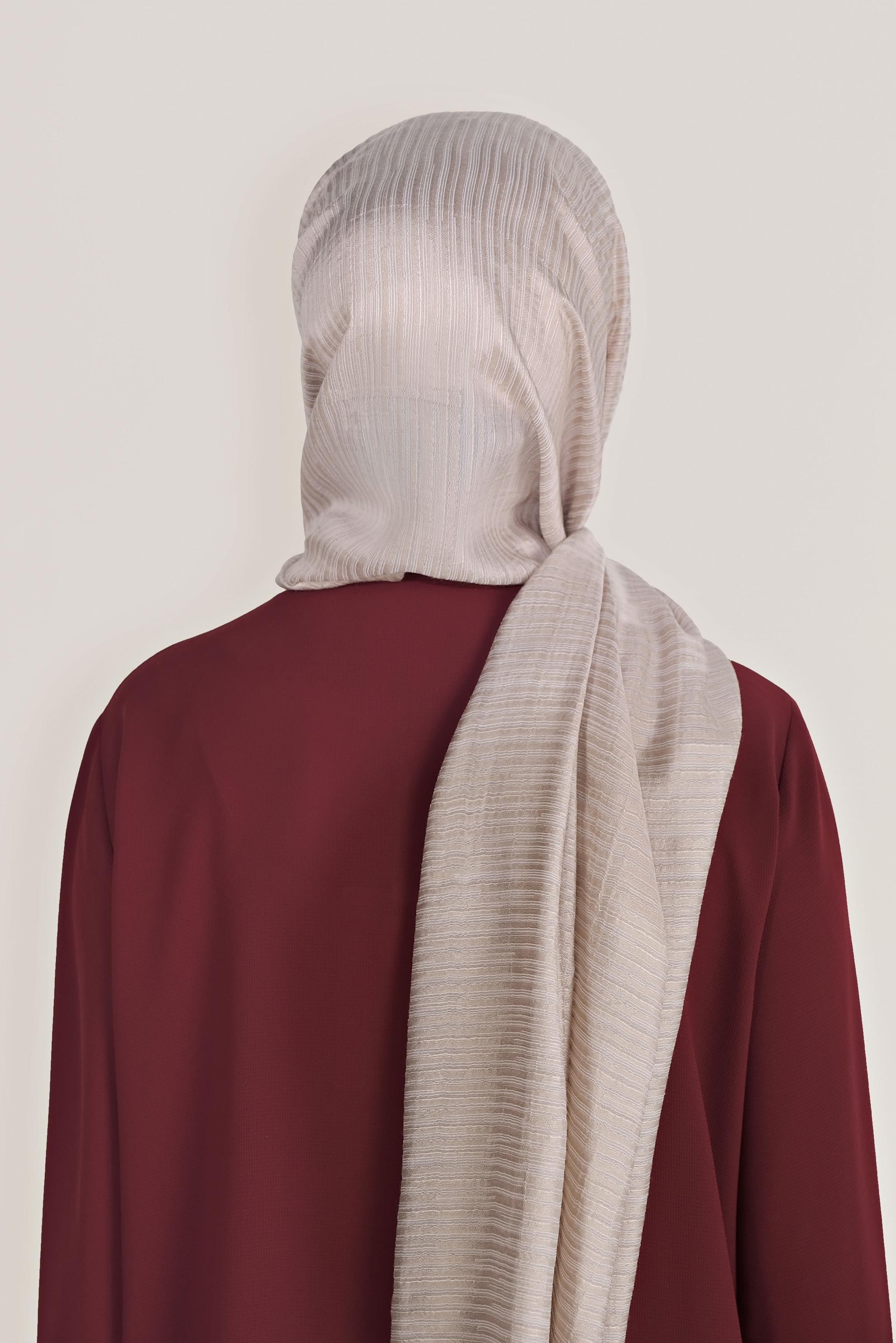 Tesettür giyim VİZON 8039 ALVİNA OSMANLI ŞAL