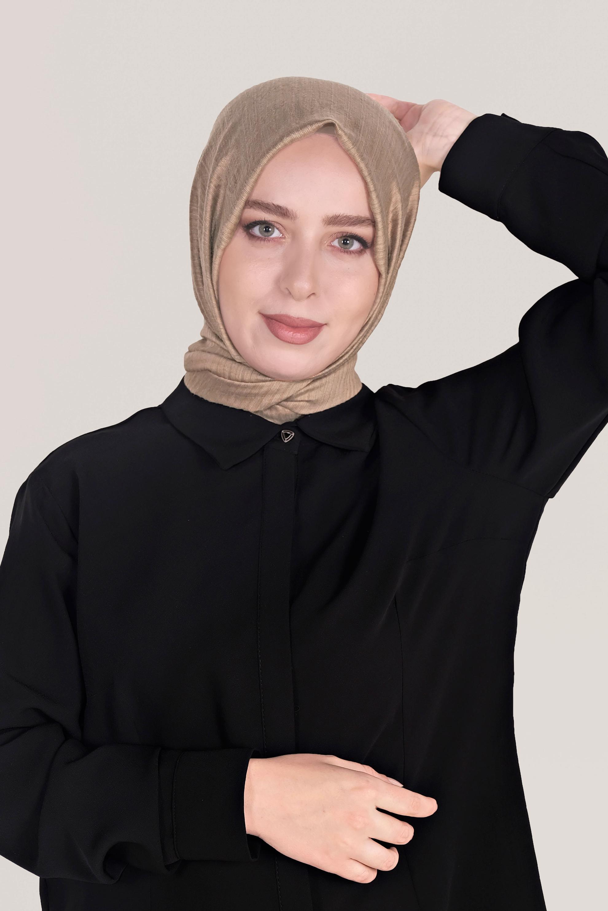 Tesettür giyim VİZON 8039 ALVİNA OSMANLI ŞAL