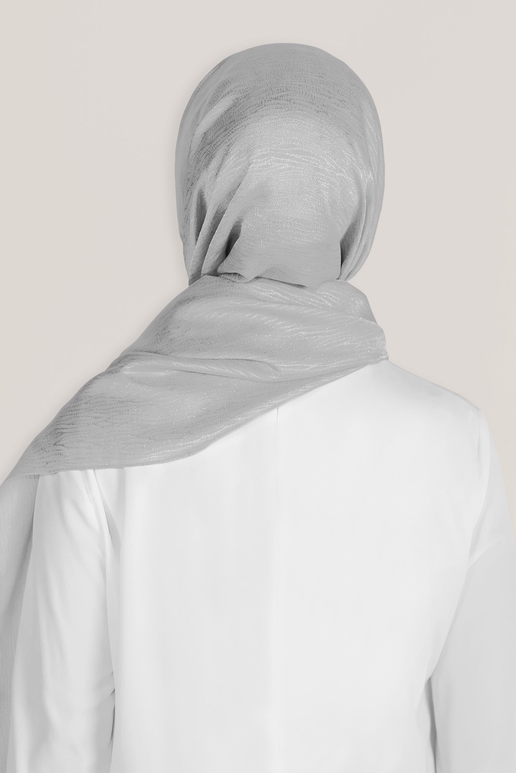 Tesettür giyim GÜMÜŞ 8043 ALVİNA HARE DESEN ŞAL