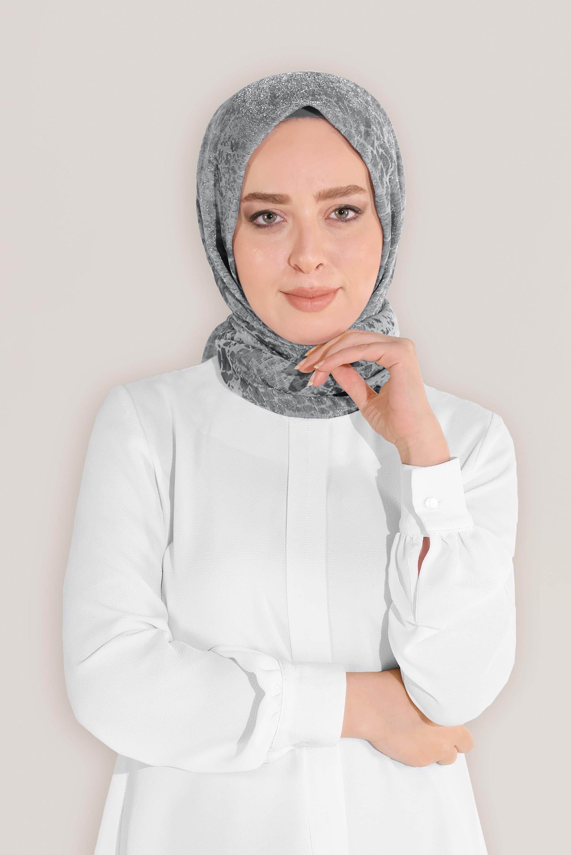 Vêtements hijab NOIR CHÂLE 8045 