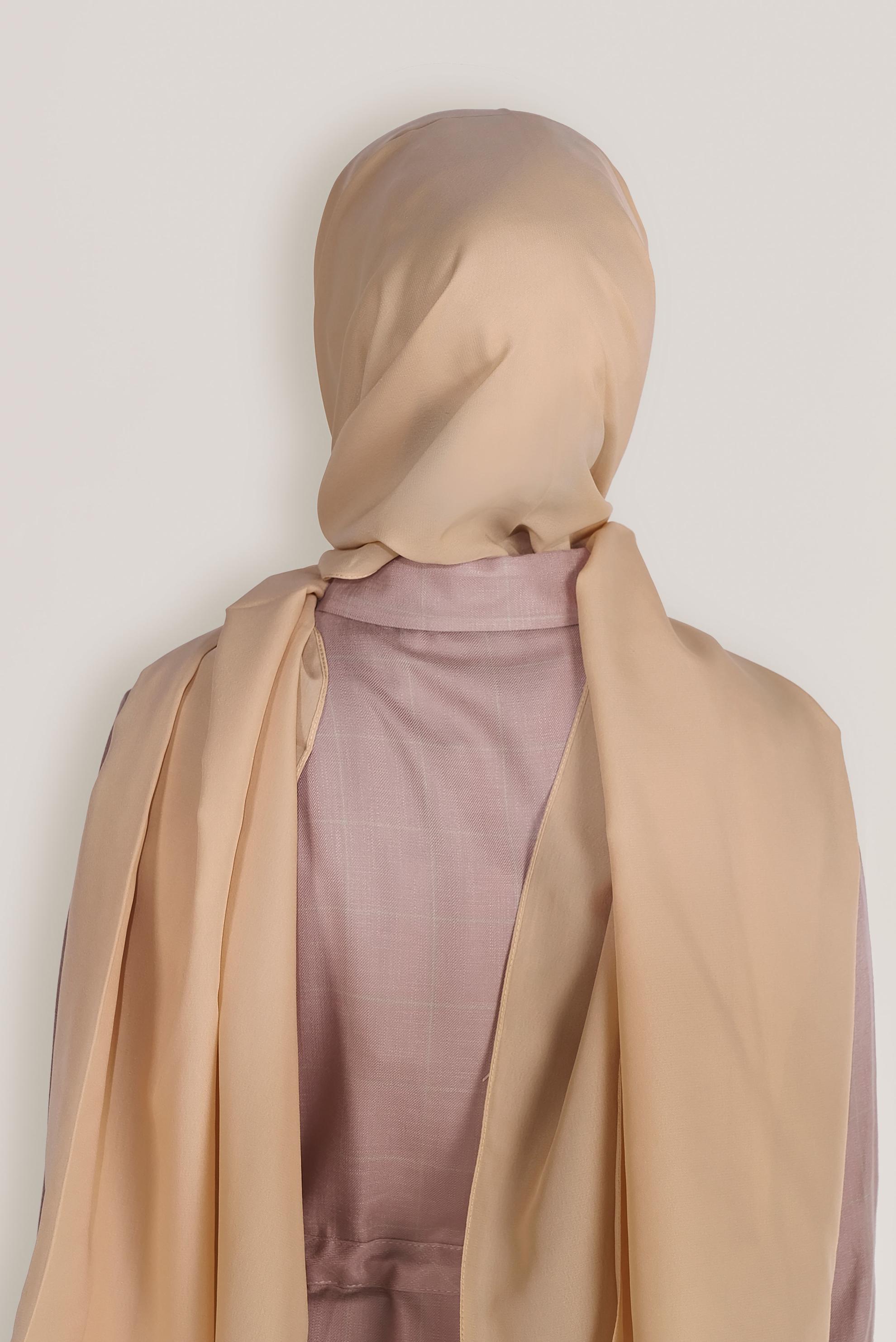 Tesettür giyim ALTIN ALVİNA ŞİFON ŞAL 8059 