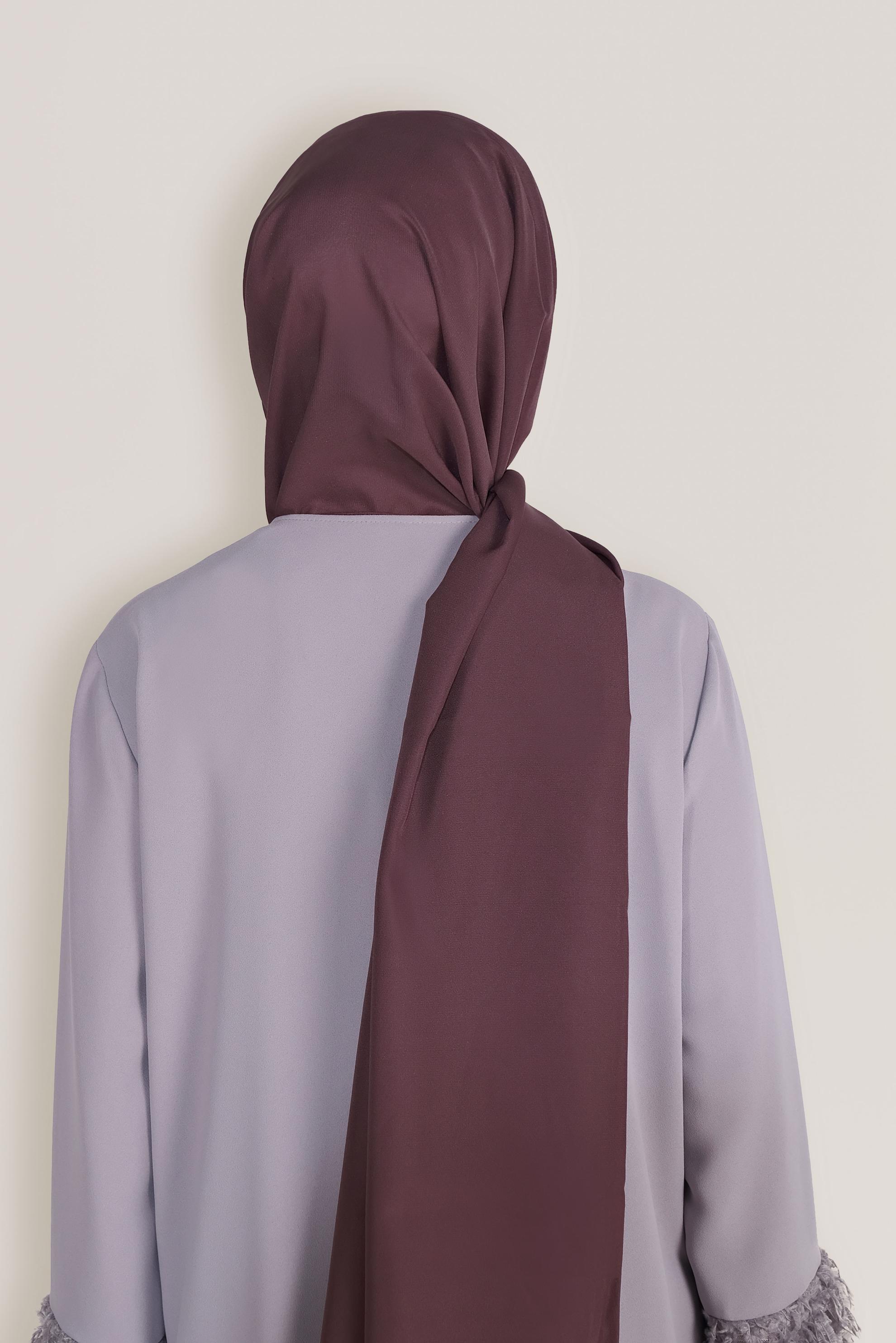 Tesettür giyim MÜRDÜM ALVİNA ŞİFON ŞAL 8059 