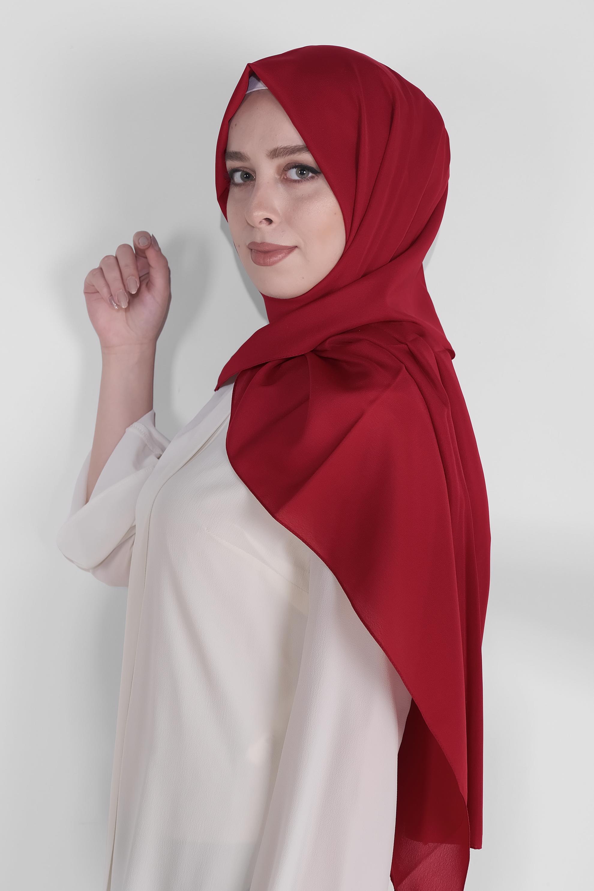 Tesettür giyim NARÇİÇEĞİ ALVİNA ŞİFON ŞAL 8059 