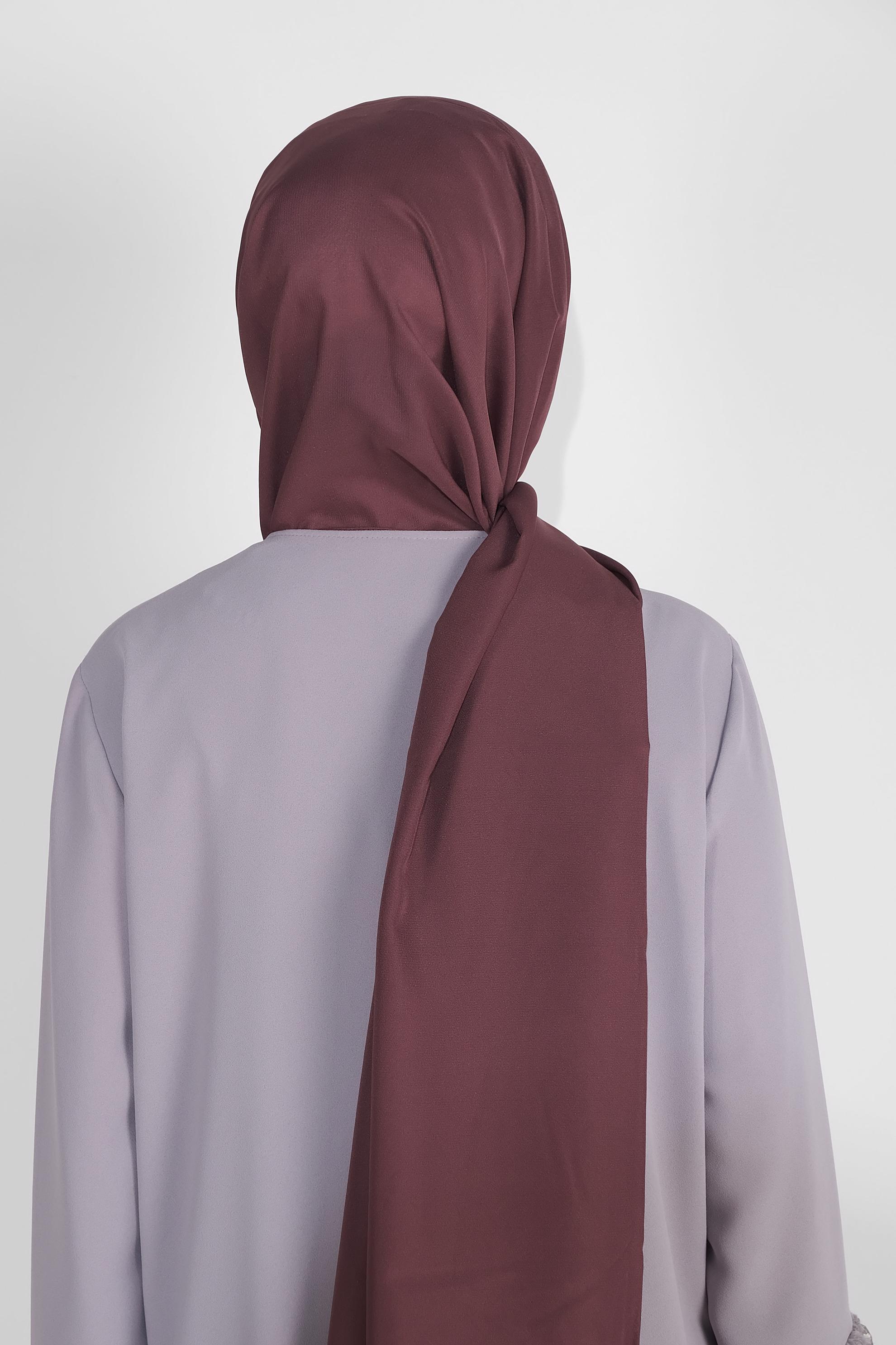 Tesettür giyim RENKSİZ ALVİNA ŞİFON ŞAL 8059 