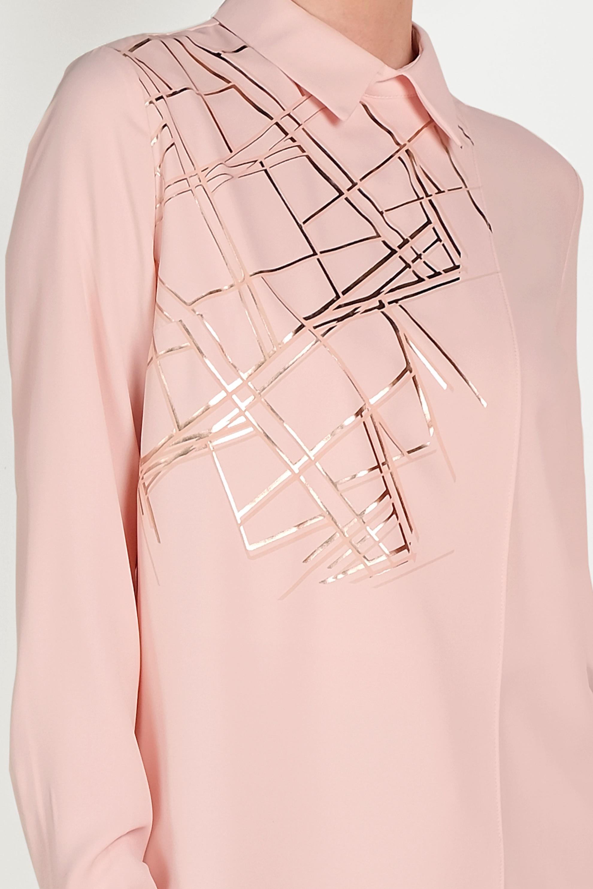 Tesettür giyim PUDRA YALDIZ DETAYLI TUNİK 40469