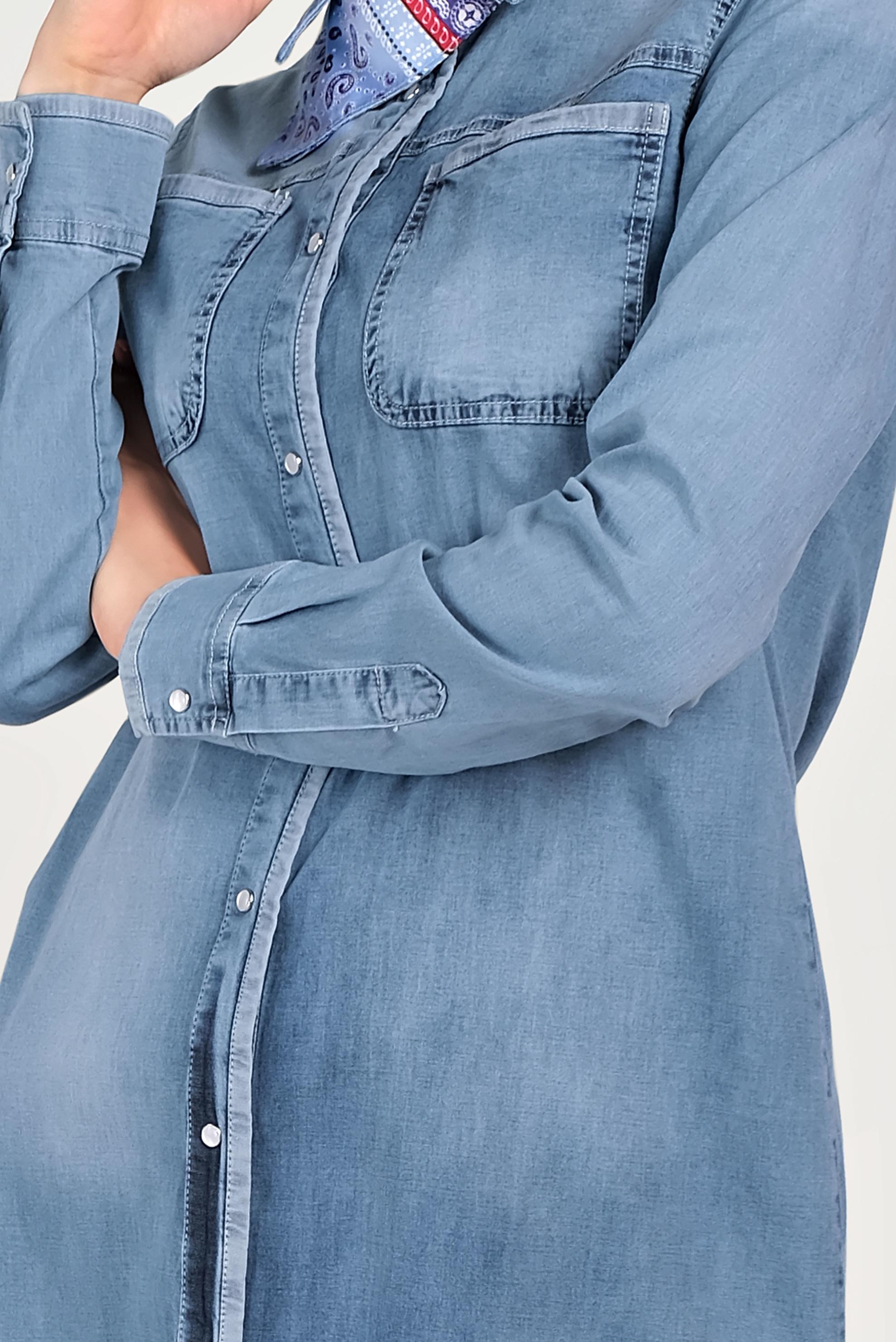 Hijab clothing BLUE 40508 RAYMOND TUNİK 38/46