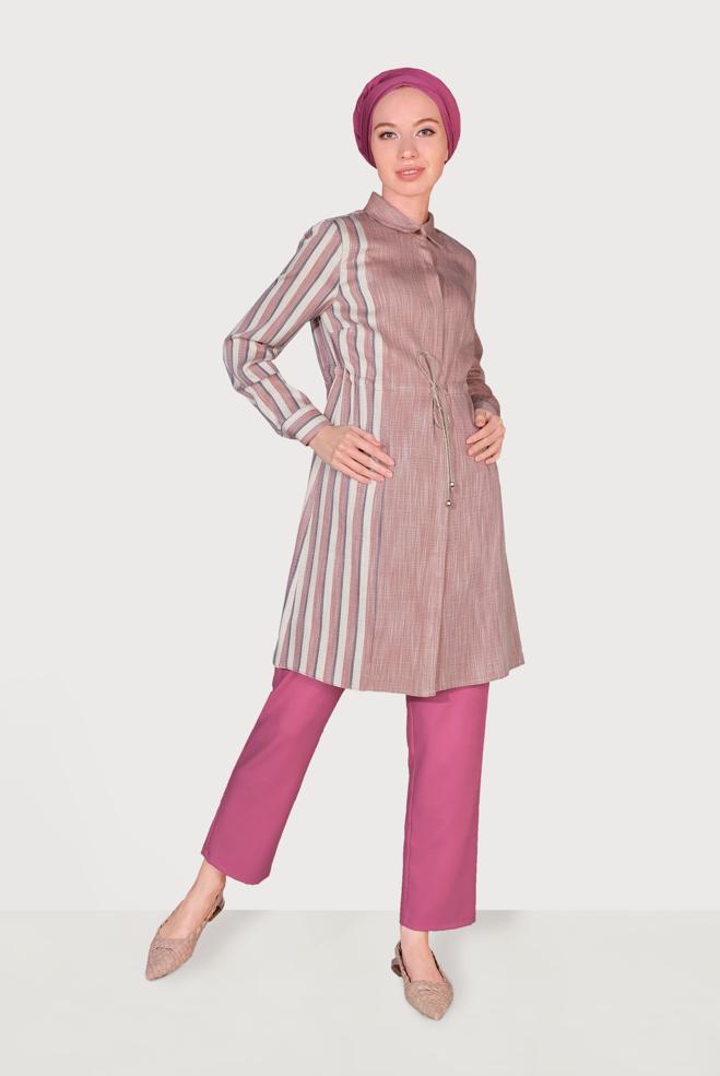 Tesettür giyim  Fuşya zamanı - ALVİNA