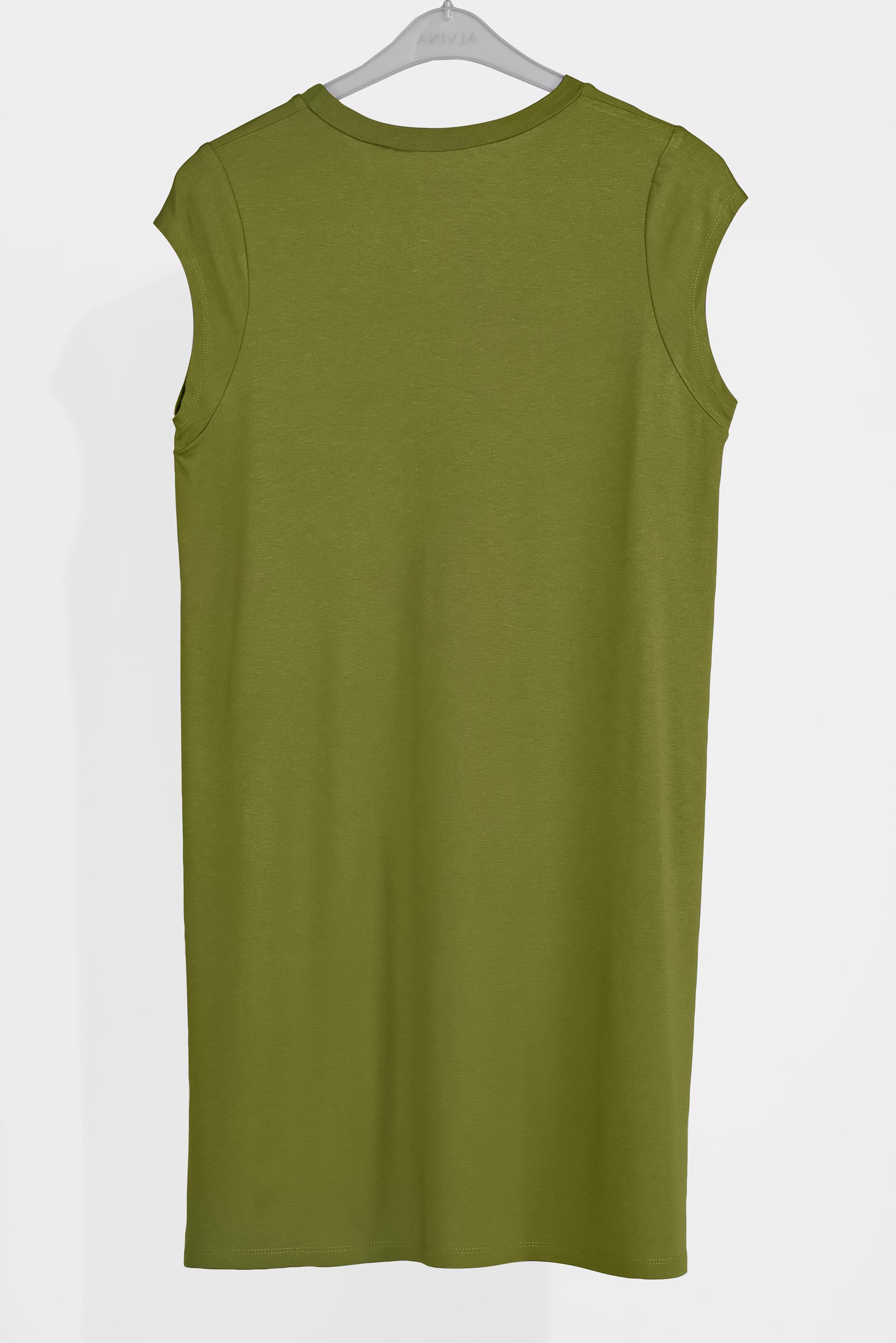 Tesettür giyim YEŞİL KOLSUZ İÇ TUNİK 40826