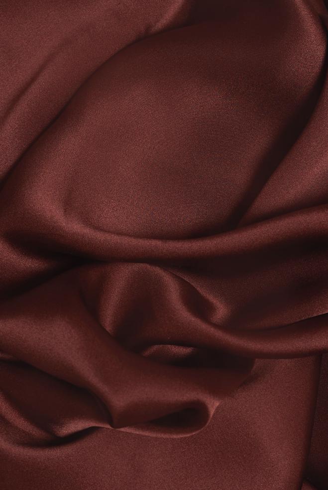 Vêtements hijab ROUGE BORDEAUX ÉCHARPE EN SOIE ALVINA 8056 - ALVİNA