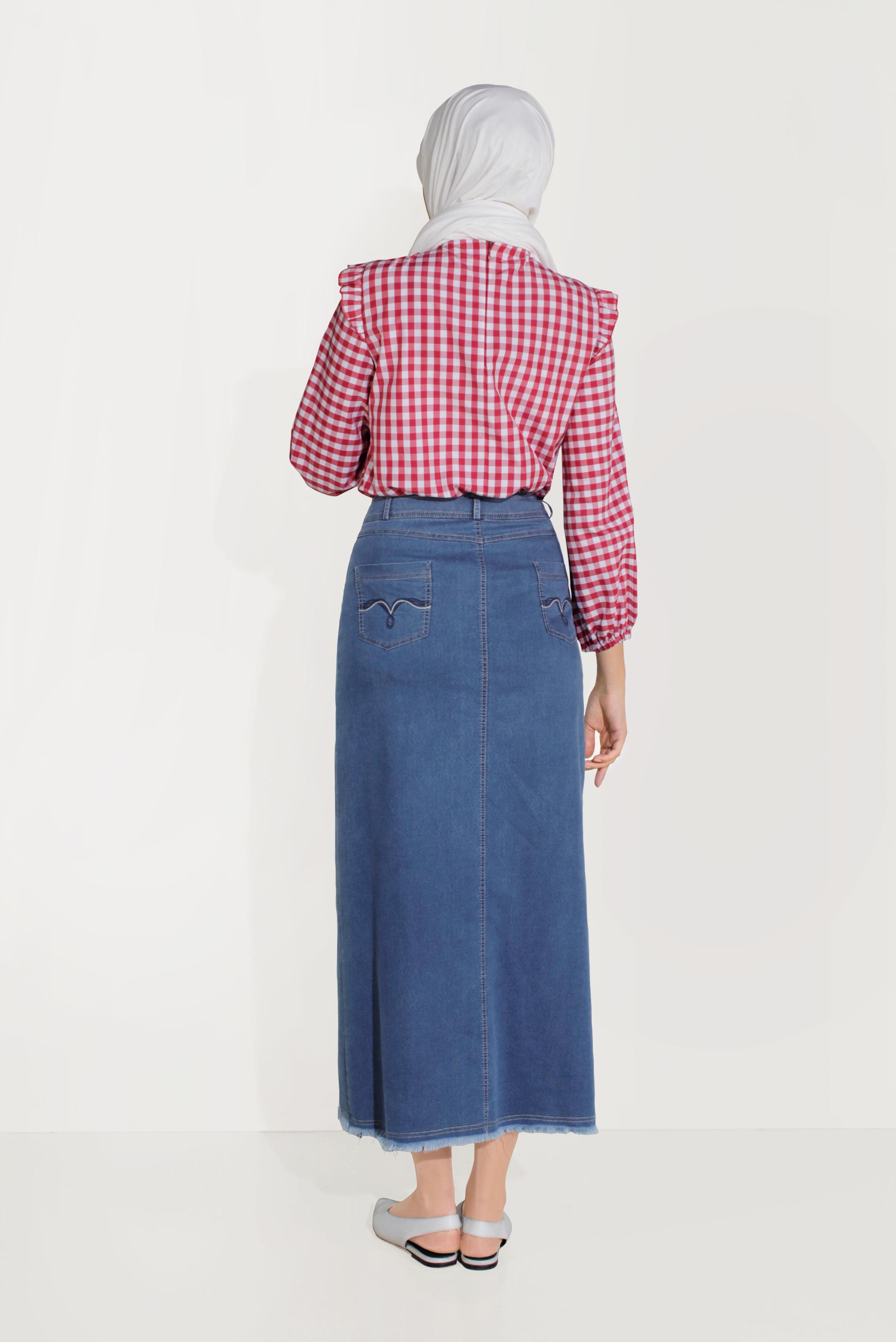 Vêtements hijab BLEU MARINE 60078 3485 ETEK 36/44