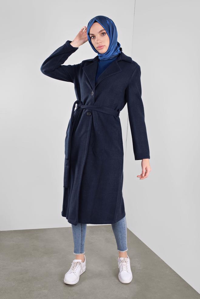 Vêtements hijab  VESTE À BOUTONNÉE 41250 - ALVİNA