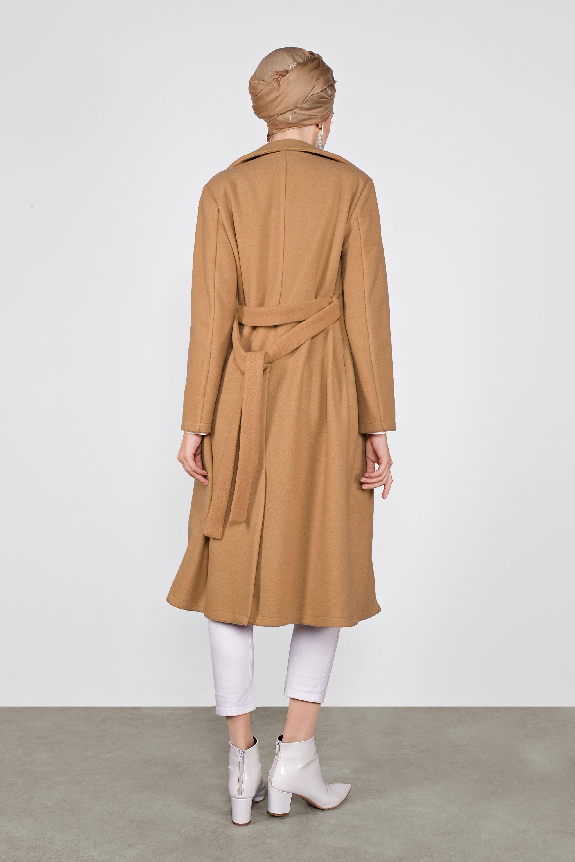 Hijab clothing BROWN BUTTONED JACKET 41250