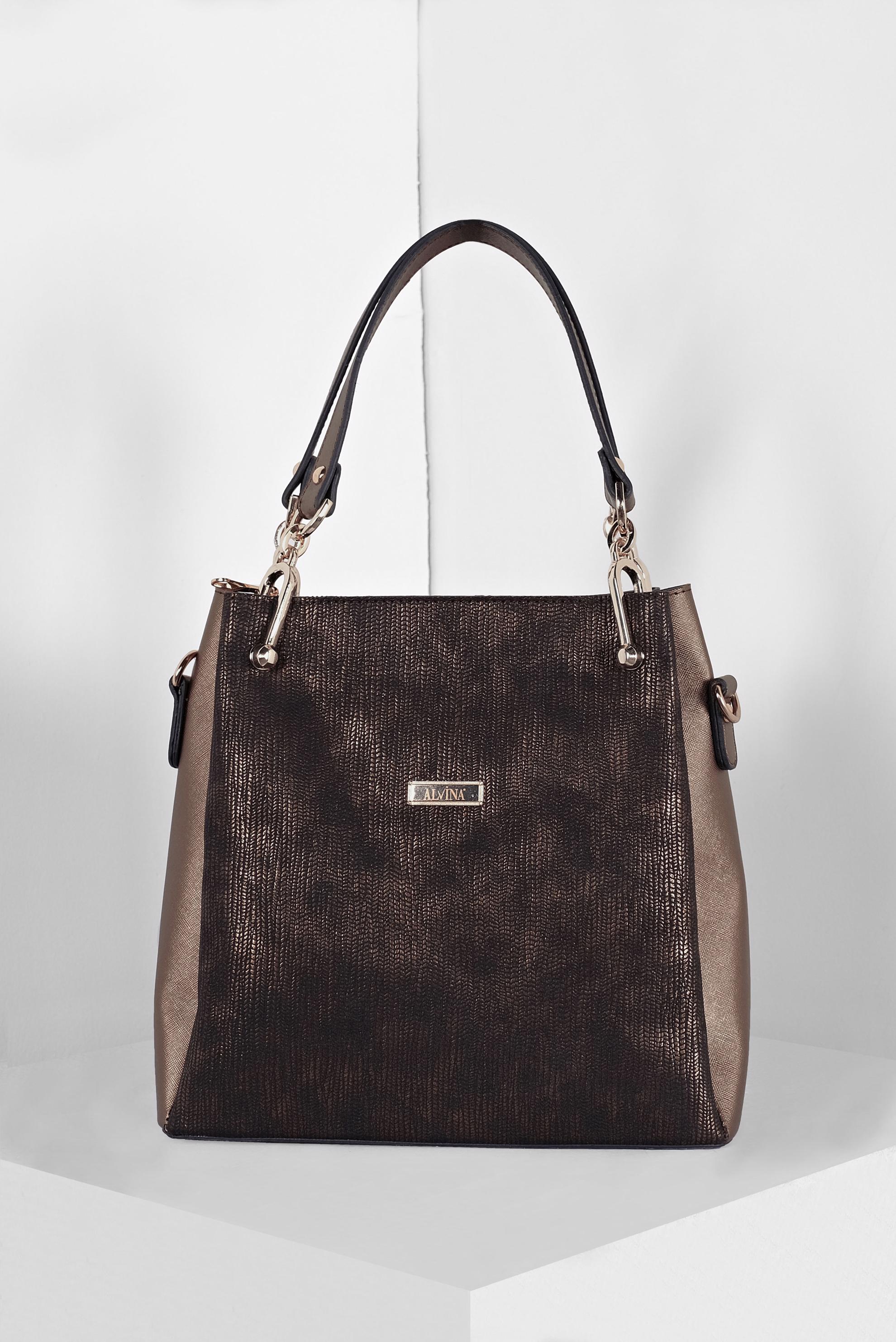 Tesettür giyim BAKIR / BRONZ 907 ALVİNA ÇANTA