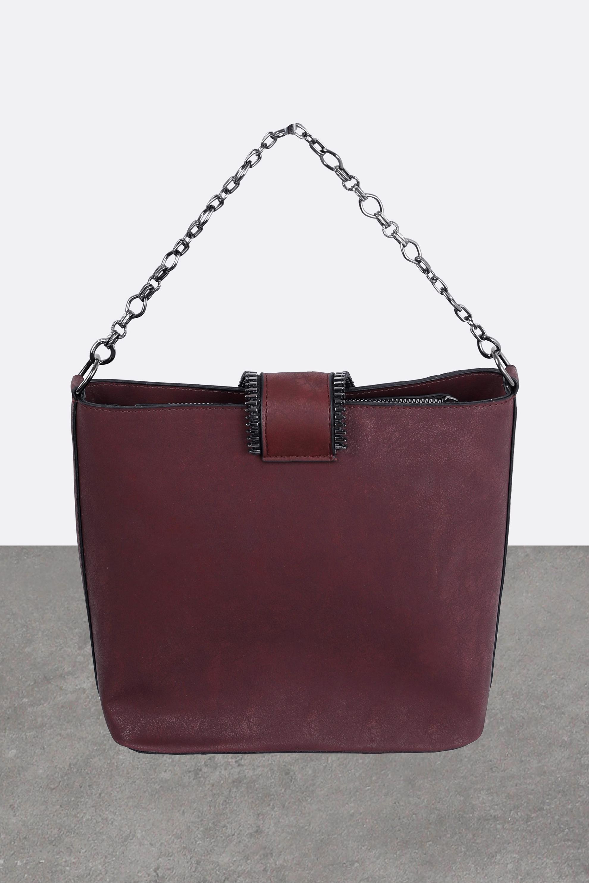 Tesettür giyim BORDO ALVİNA ÇANTA 916 