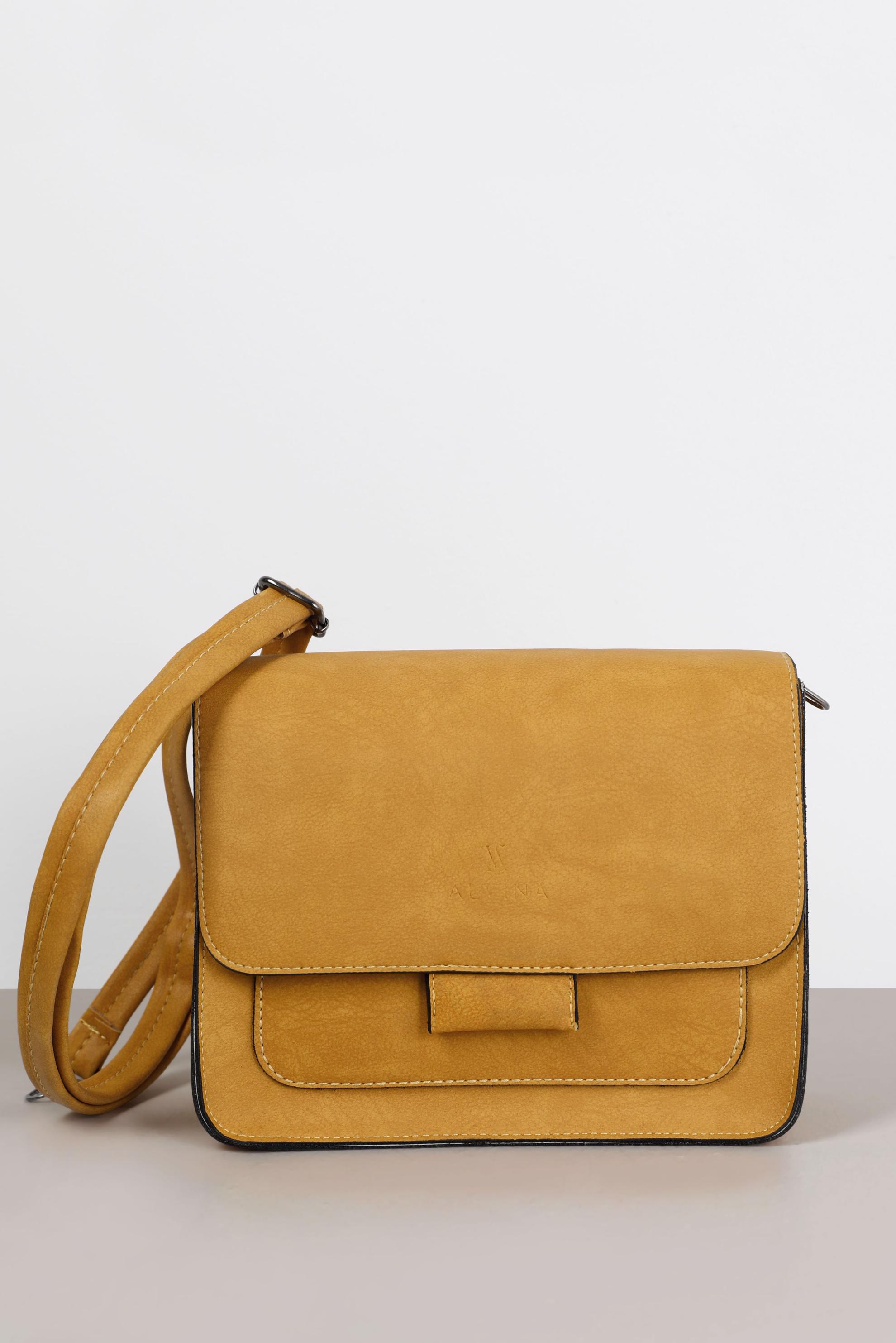 Tesettür giyim SARI ALVİNA ÇANTA 920 