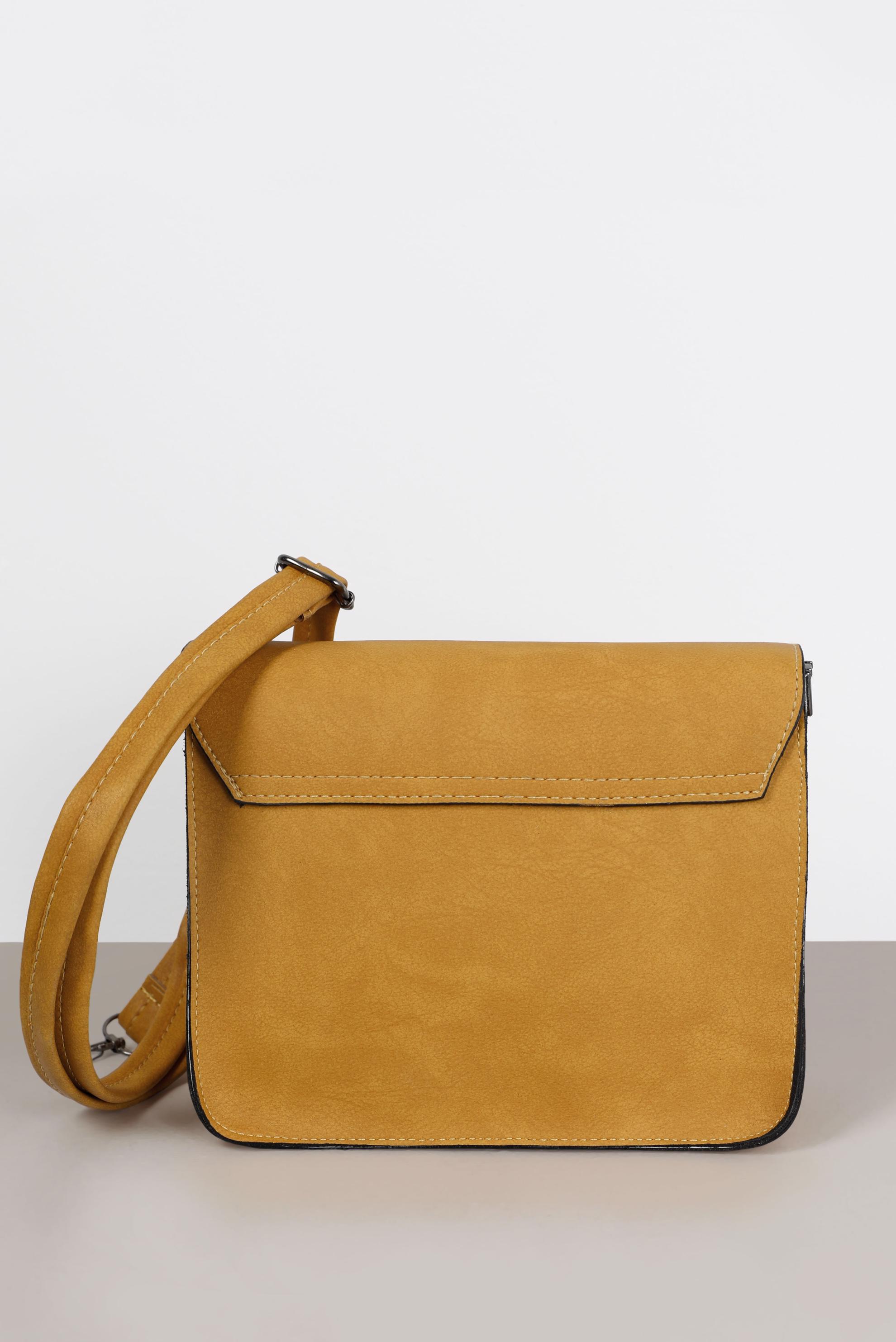 Tesettür giyim SARI ALVİNA ÇANTA 920 