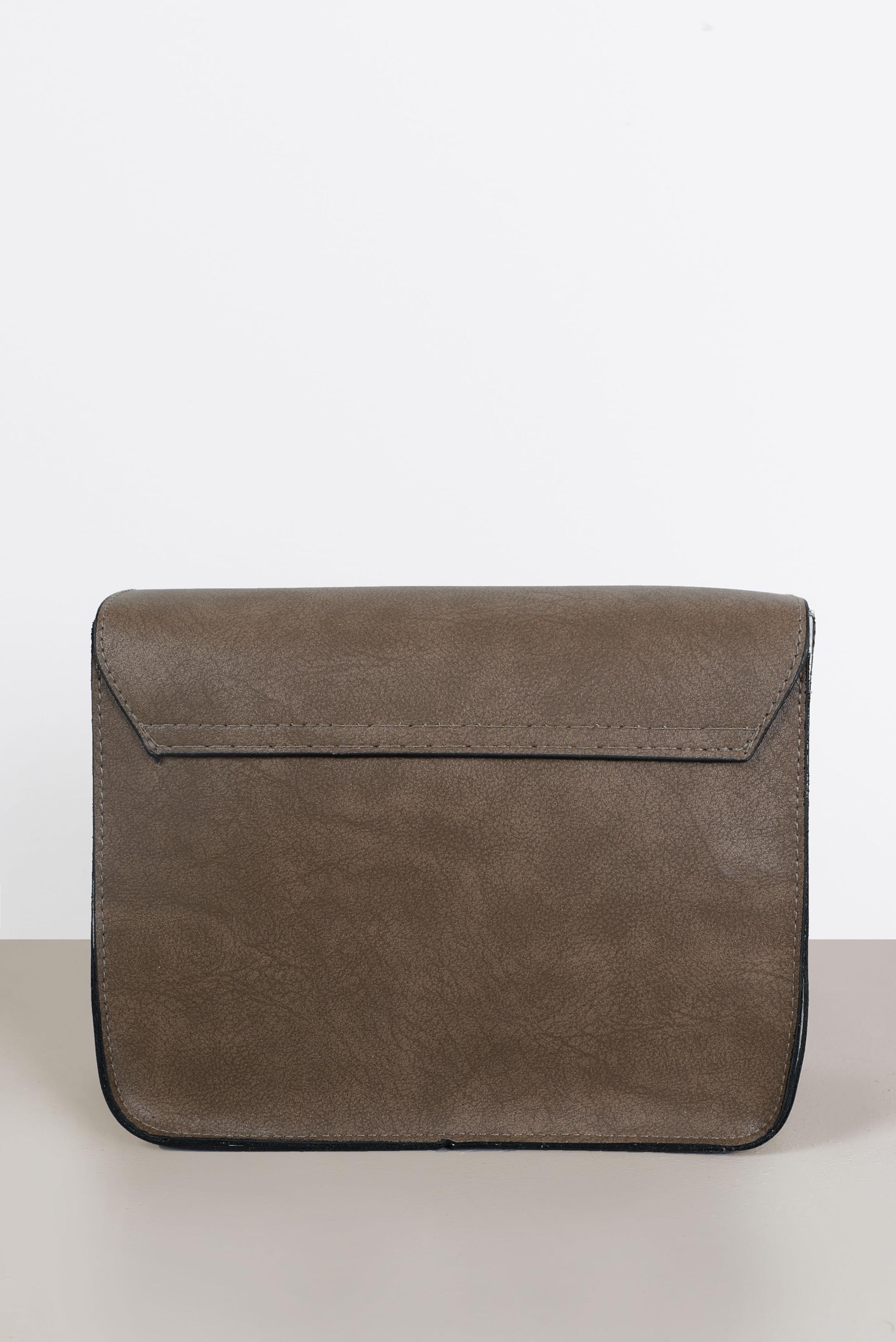 Tesettür giyim VİZON ALVİNA ÇANTA 920 