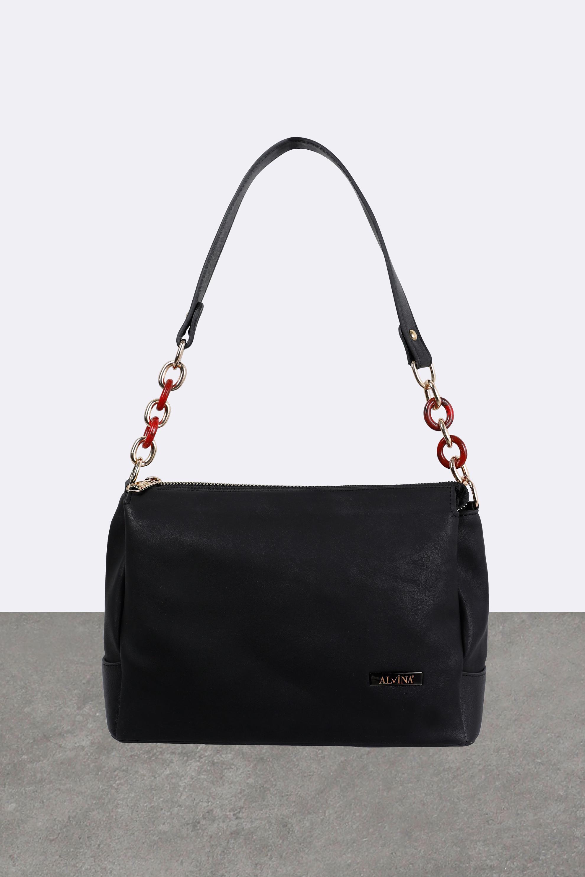 Tesettür giyim SİYAH ALVİNA ÇANTA 925 