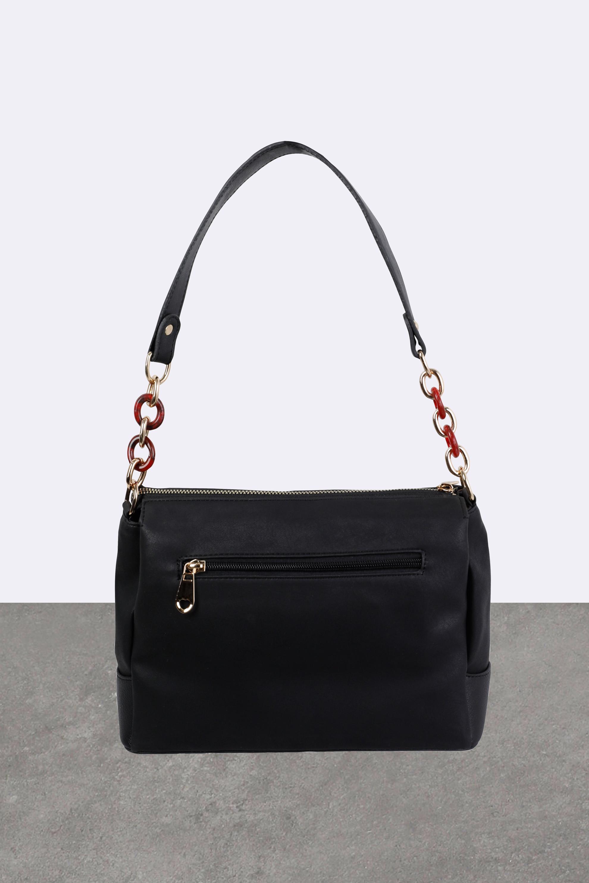 Tesettür giyim SİYAH ALVİNA ÇANTA 925 