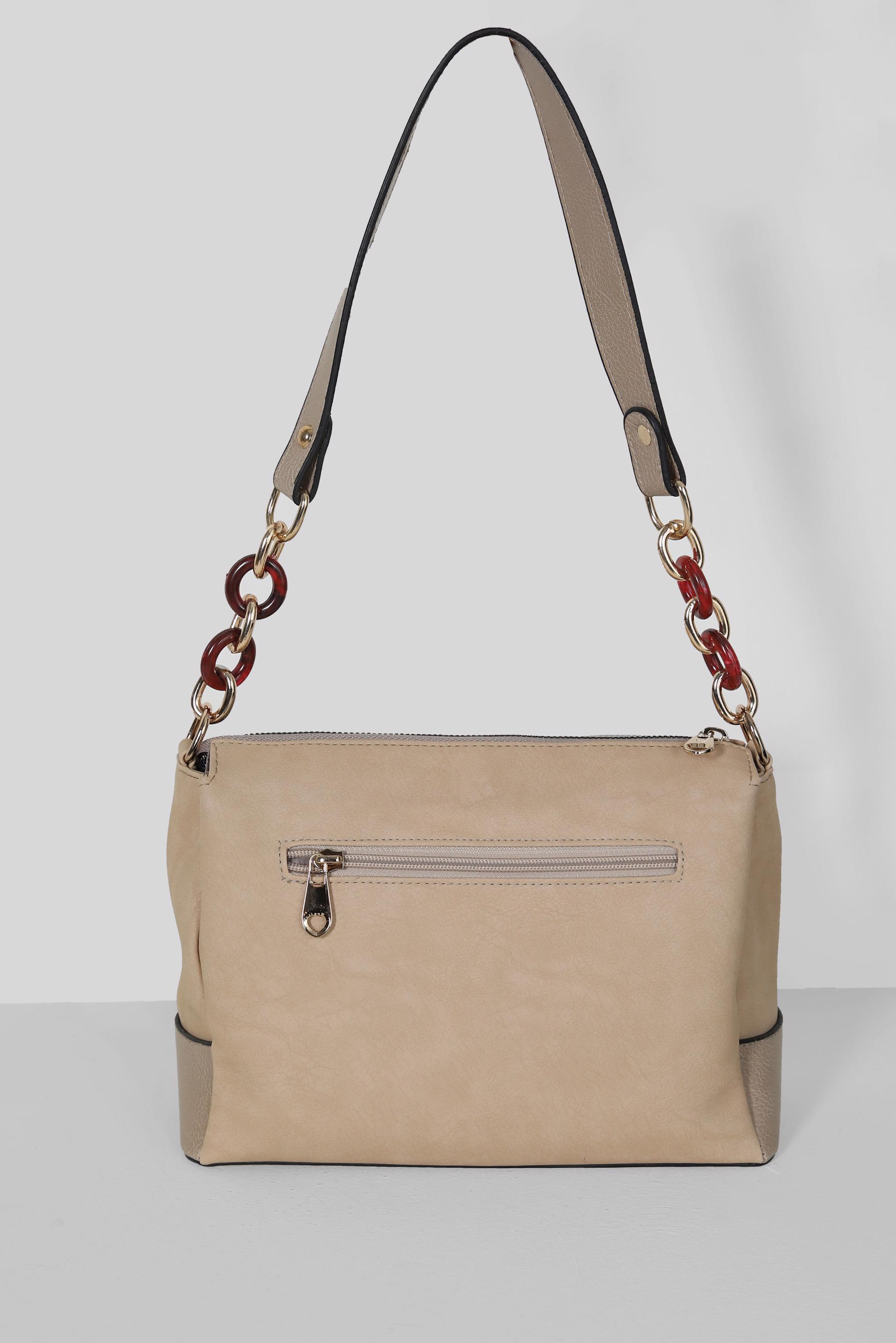 Tesettür giyim BEJ ALVİNA ÇANTA 925 