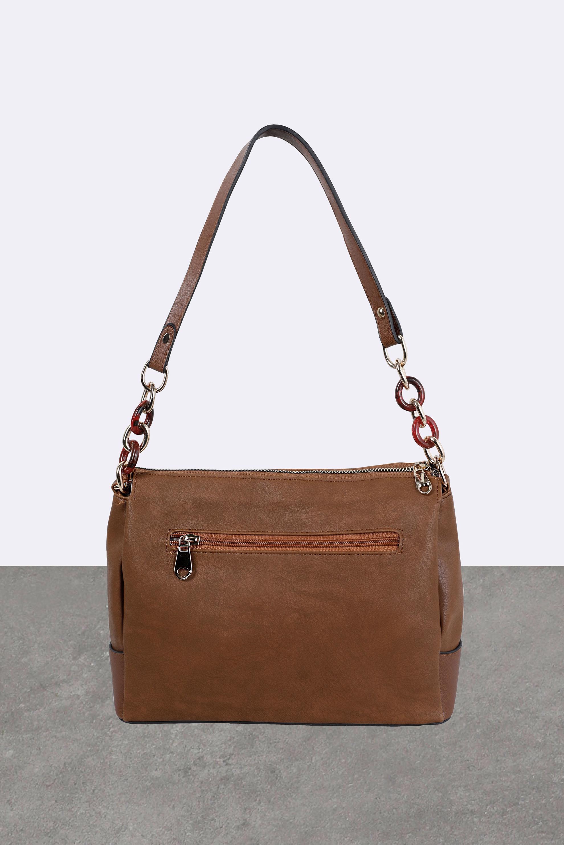 Tesettür giyim TABA ALVİNA ÇANTA 925 