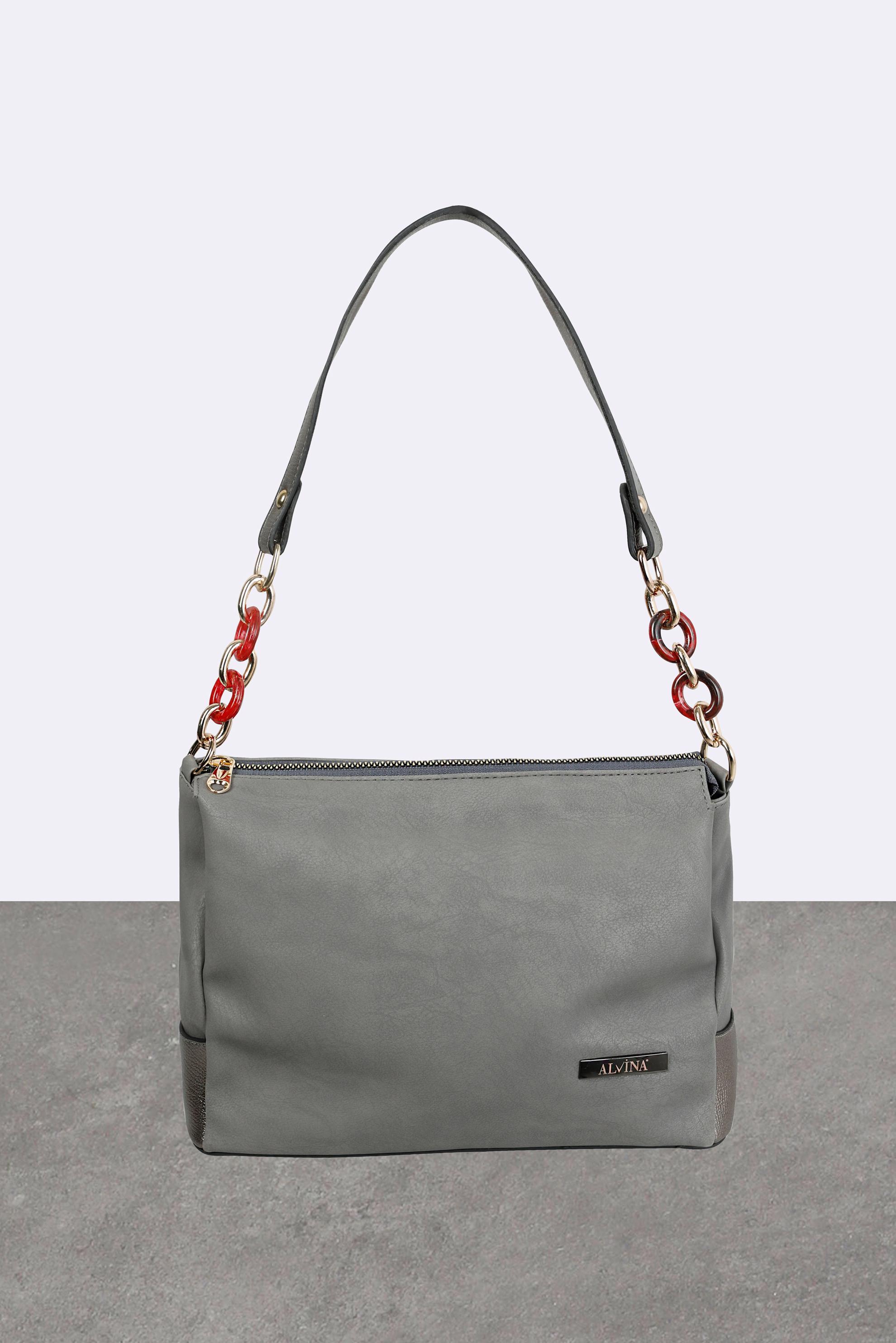 Tesettür giyim BEJ ALVİNA ÇANTA 925 