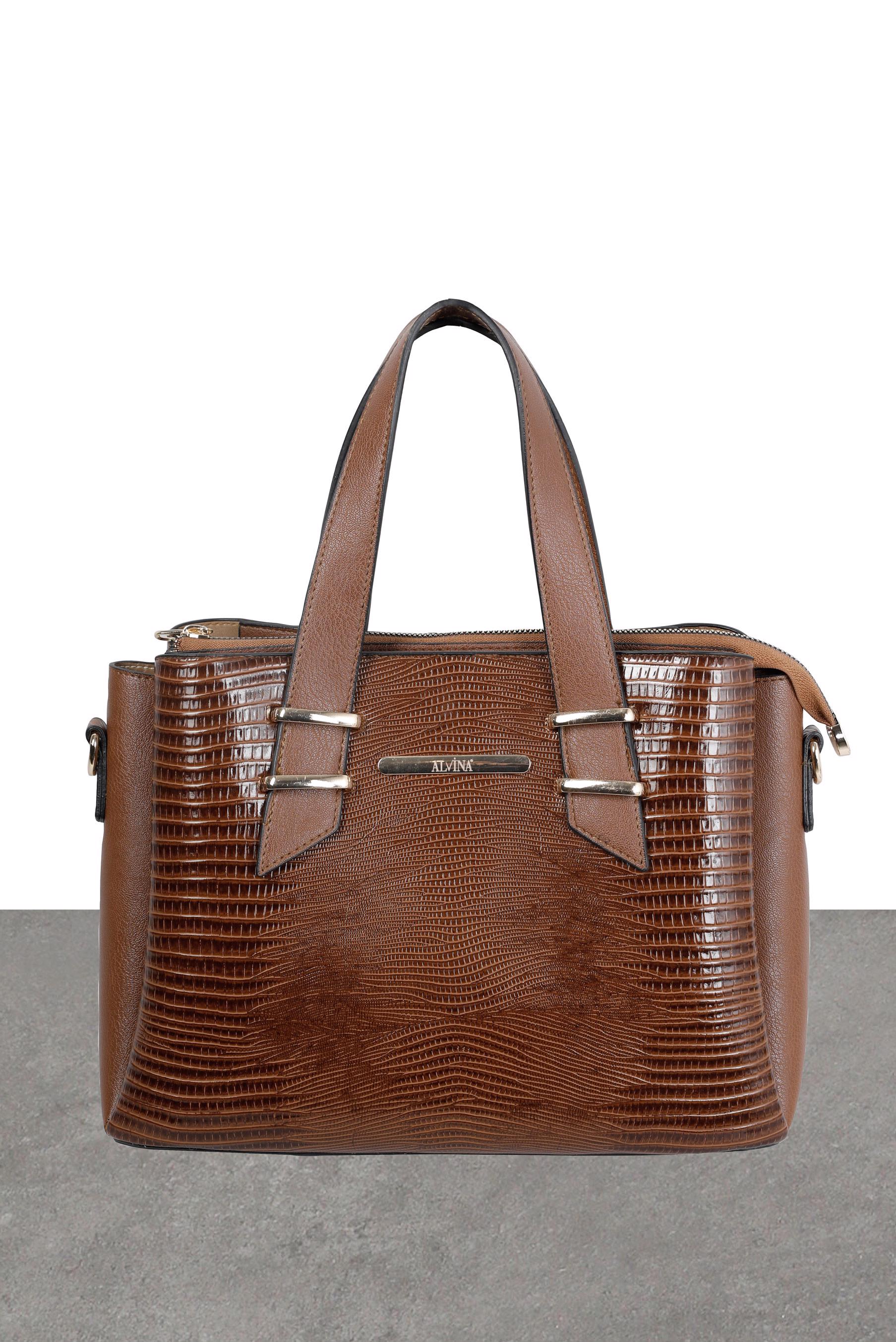 Tesettür giyim TABA ALVİNA ÇANTA 930 