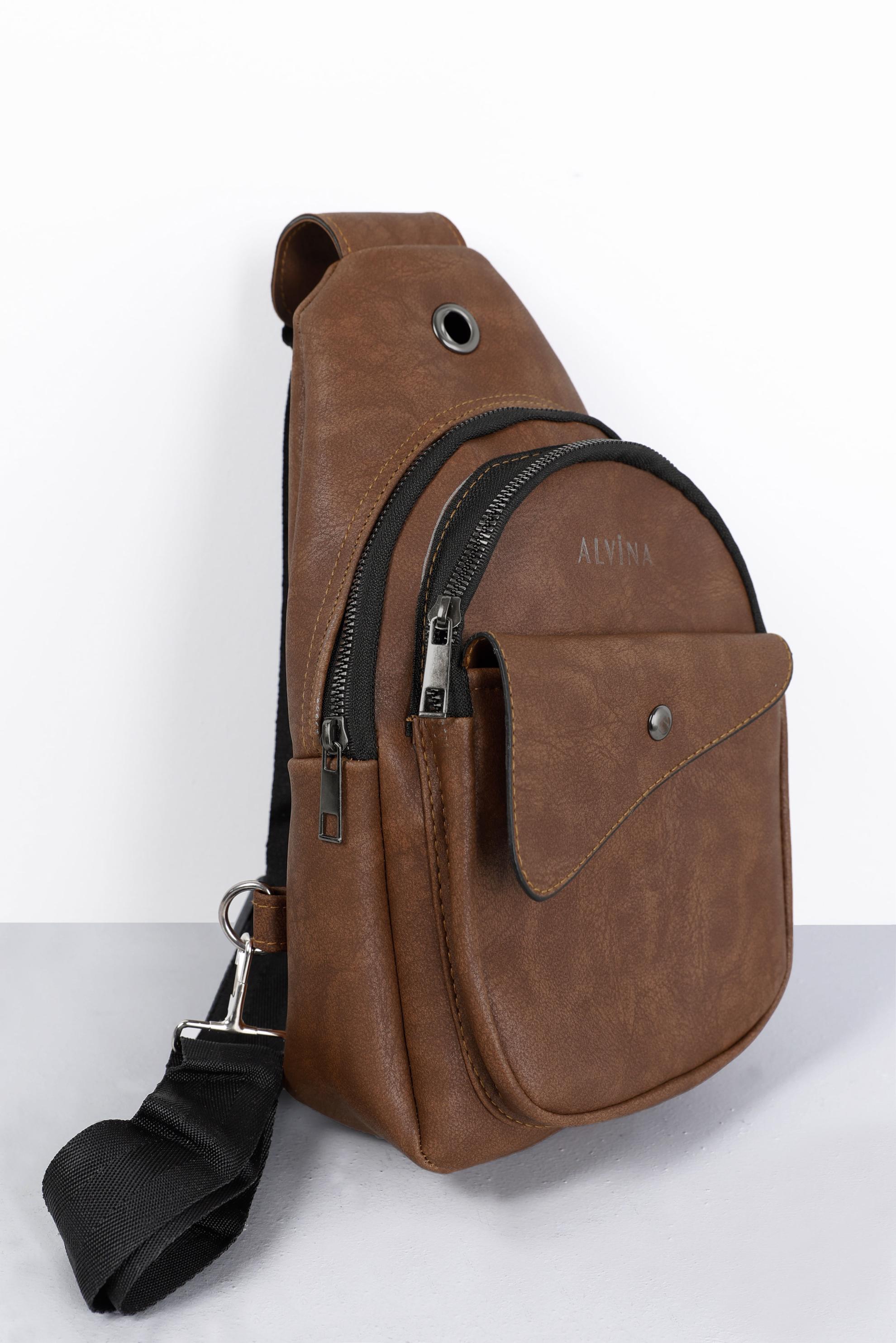 Tesettür giyim TABA ALVİNA ÇANTA 936 