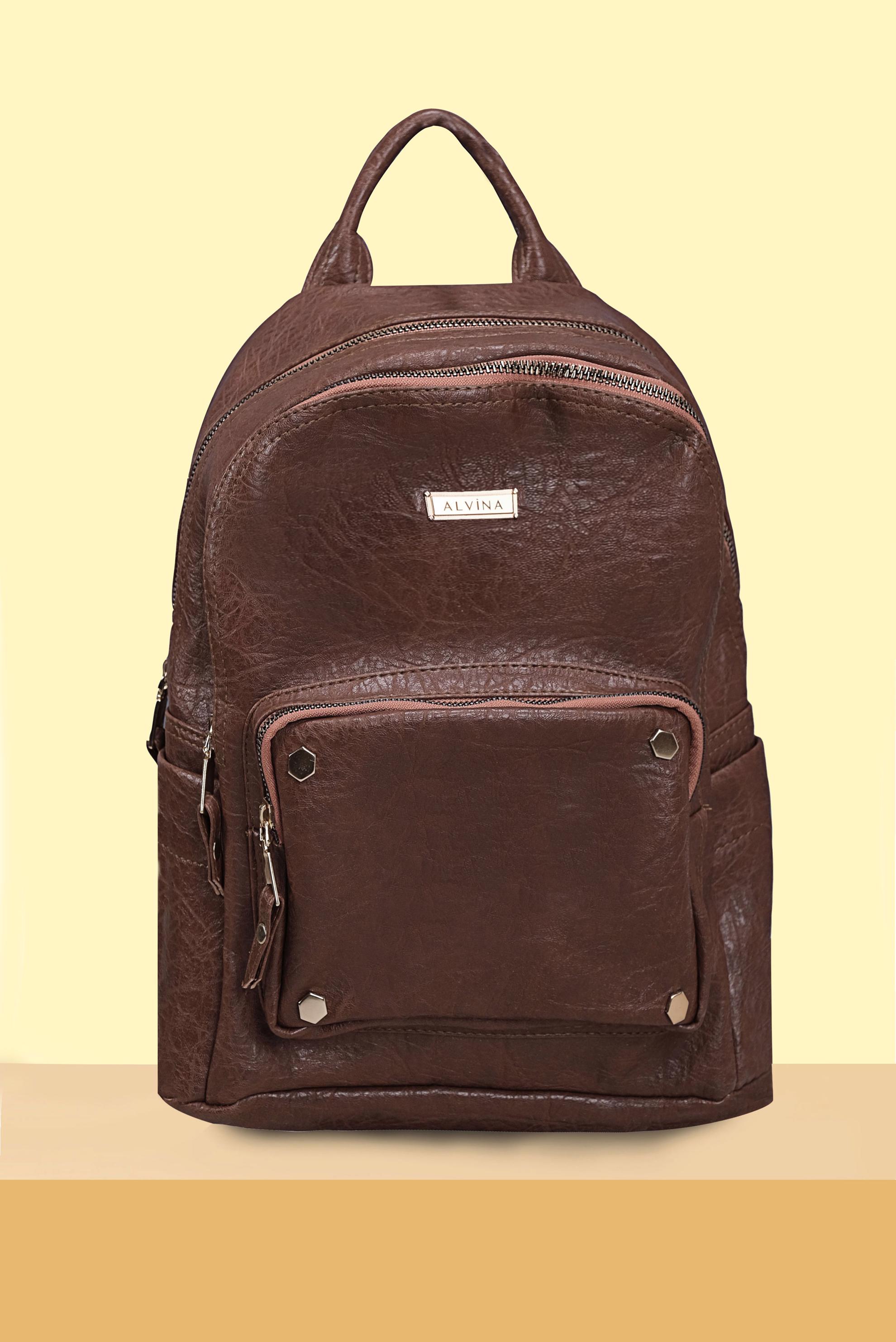 Tesettür giyim TABA 1823 ALVİNA ÇANTA