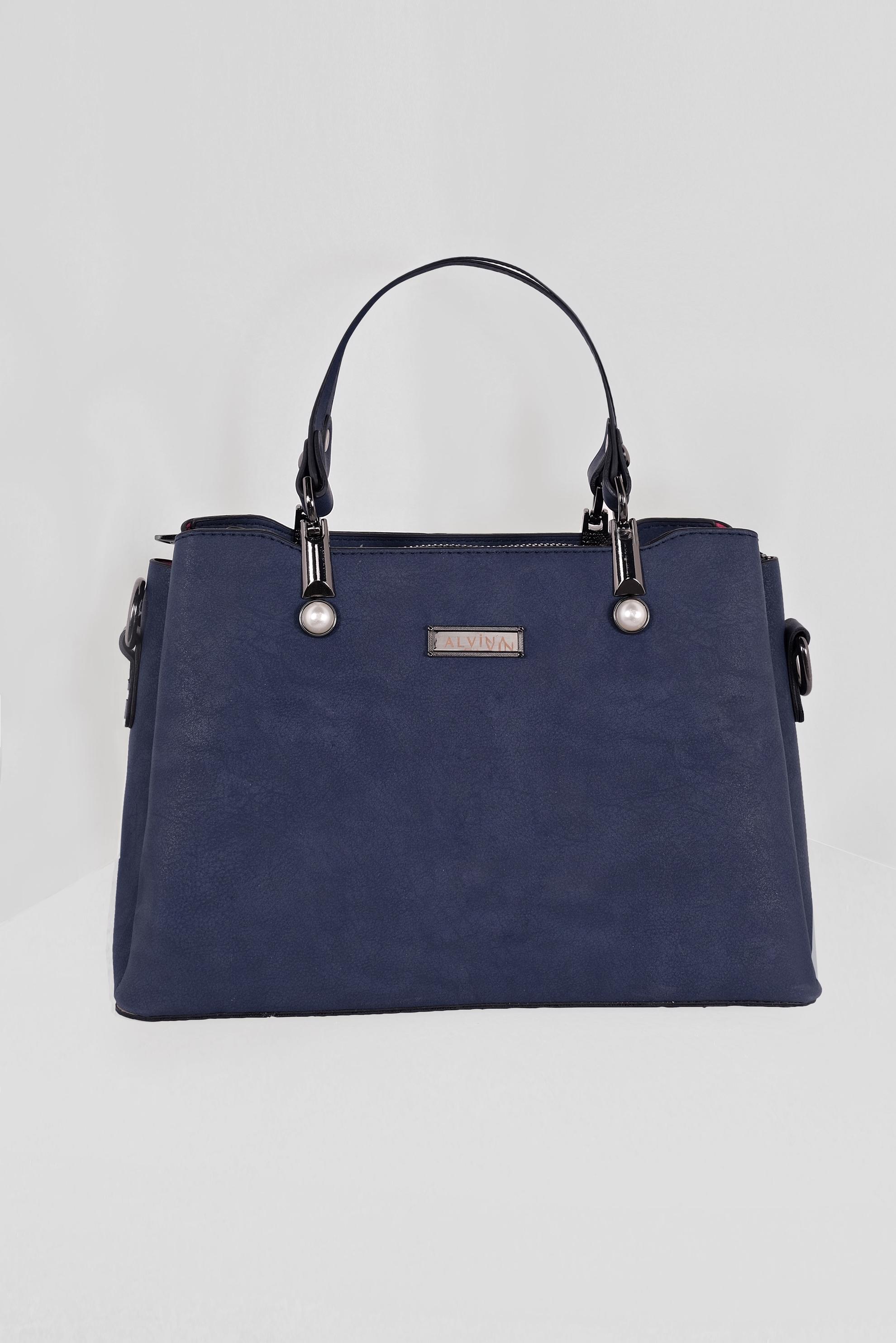 Tesettür giyim LACİVERT 1836 ALVİNA ÇANTA