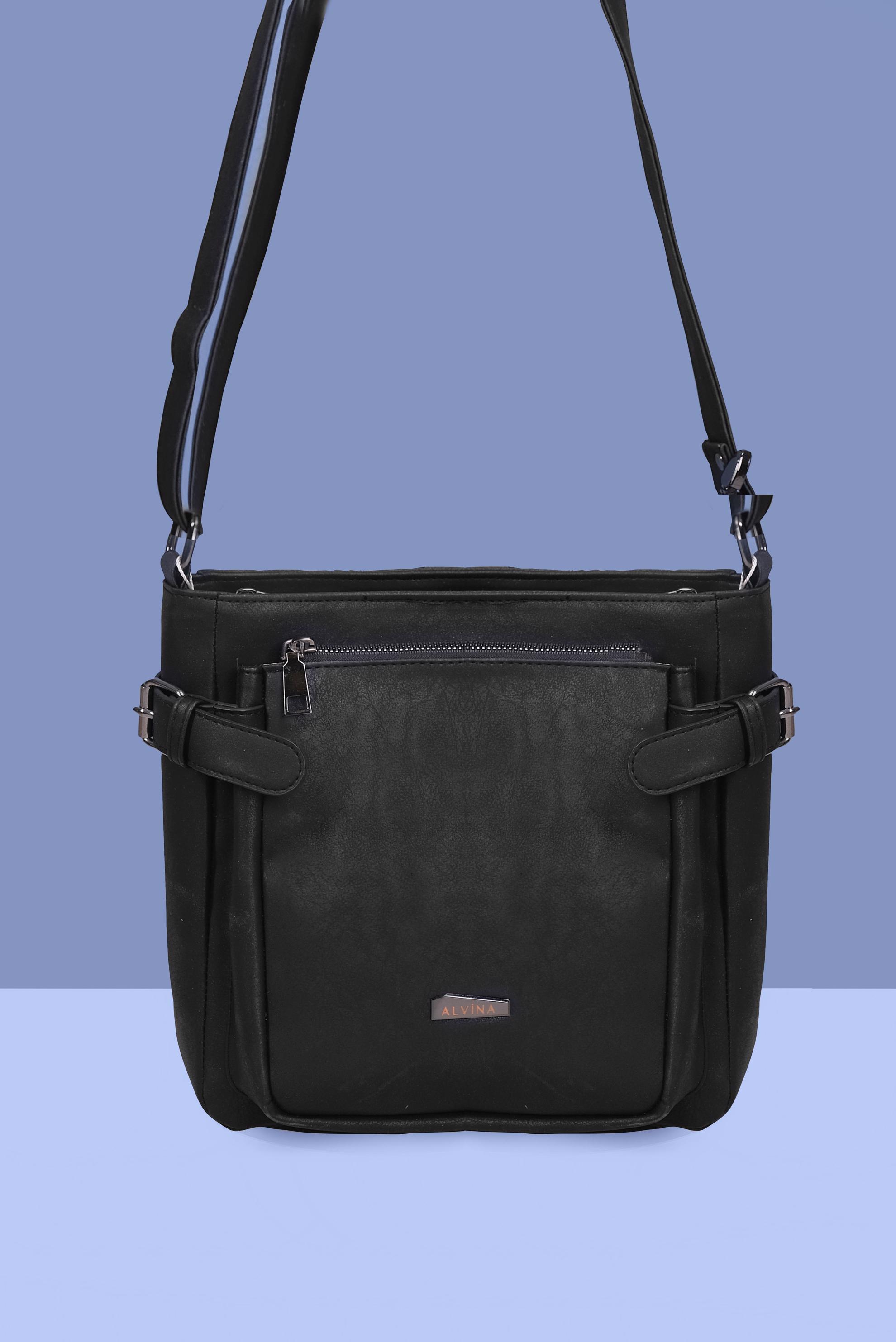 Tesettür giyim SİYAH 1852 ALVİNA ÇANTA