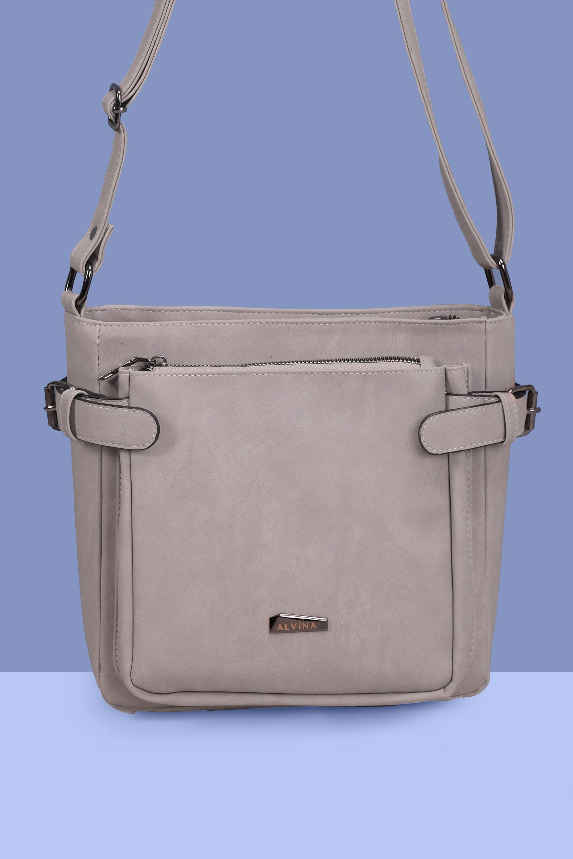 Tesettür giyim BEJ 1852 ALVİNA ÇANTA